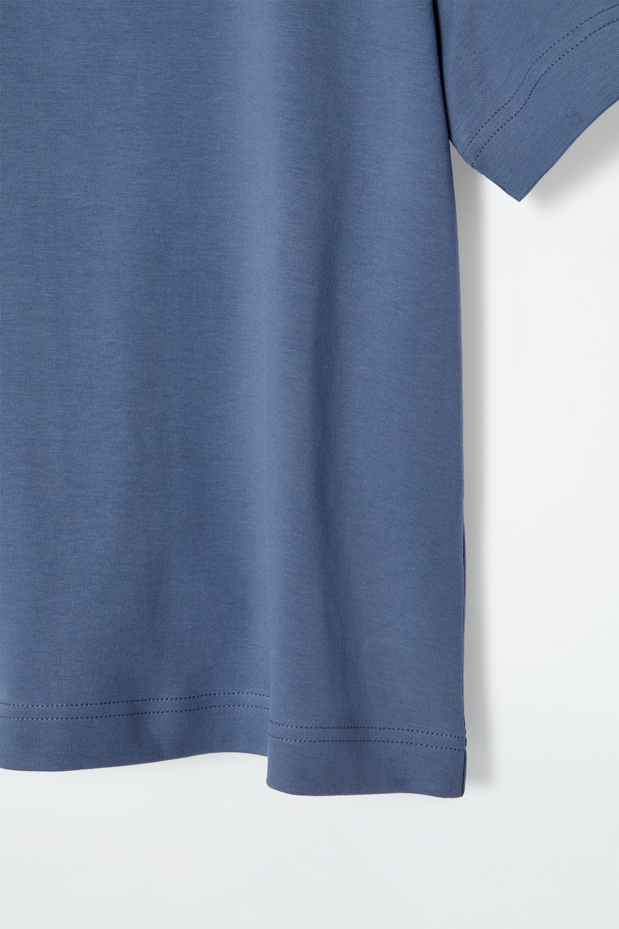 Vezi imaginea mai mare: Tricou clasic cu croială dreaptă - STEEL BLUE - FEMEI | H&M RO 3