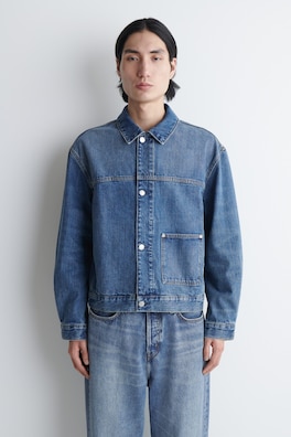 DENIM SHIRT JACKET — BLUE 3