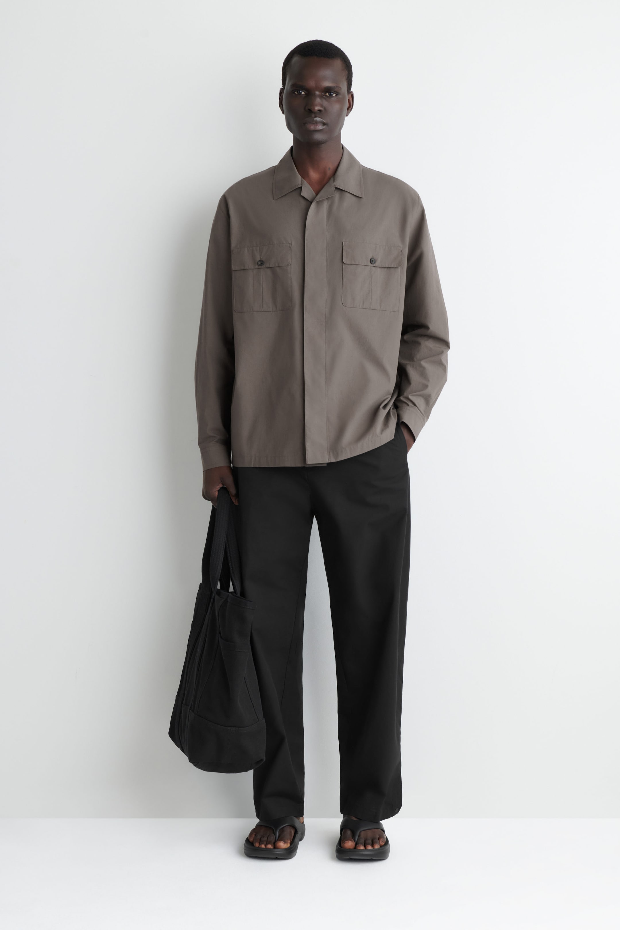 RELAXED COTTON SHIRT