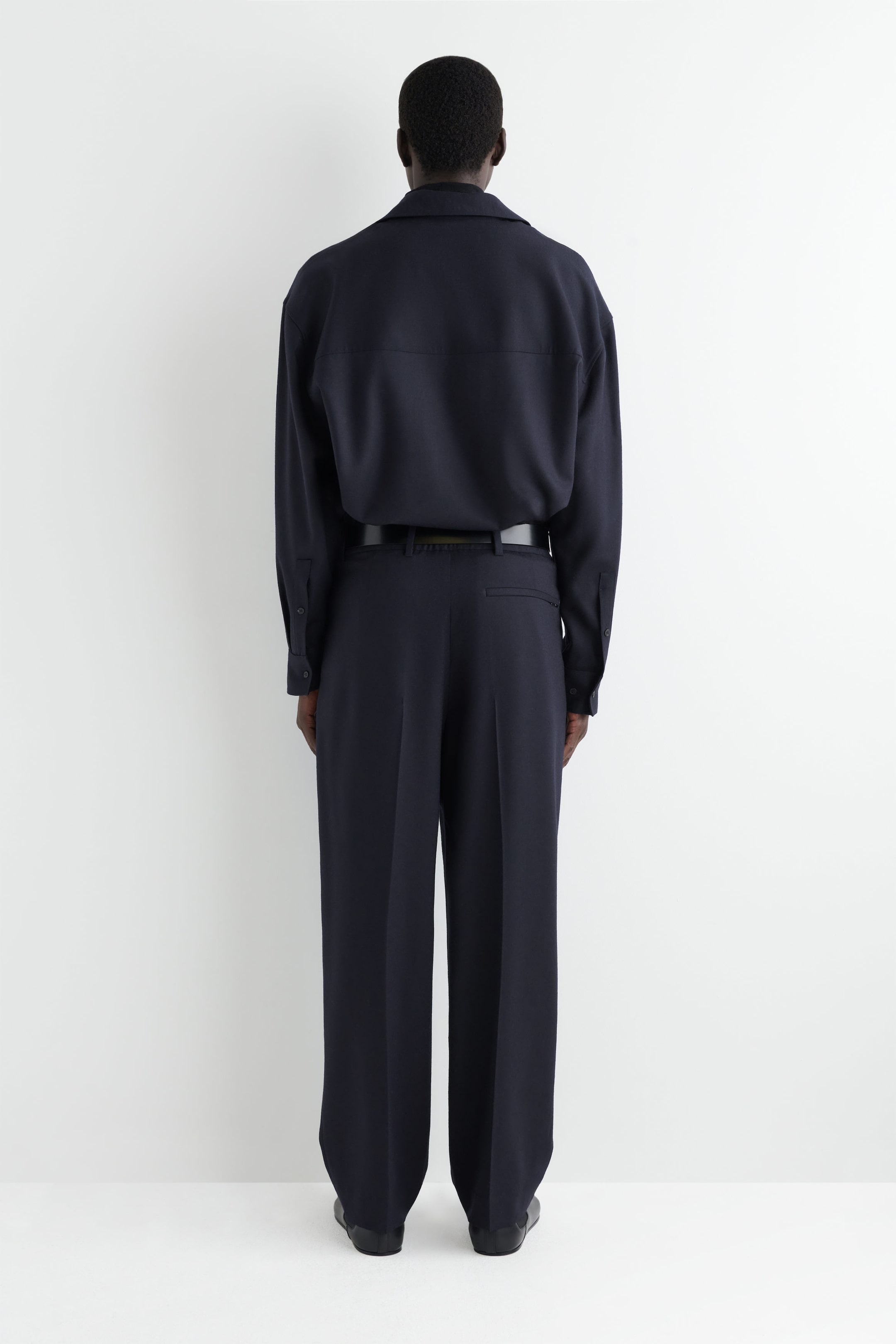 WOOL-FLANNEL PANTS