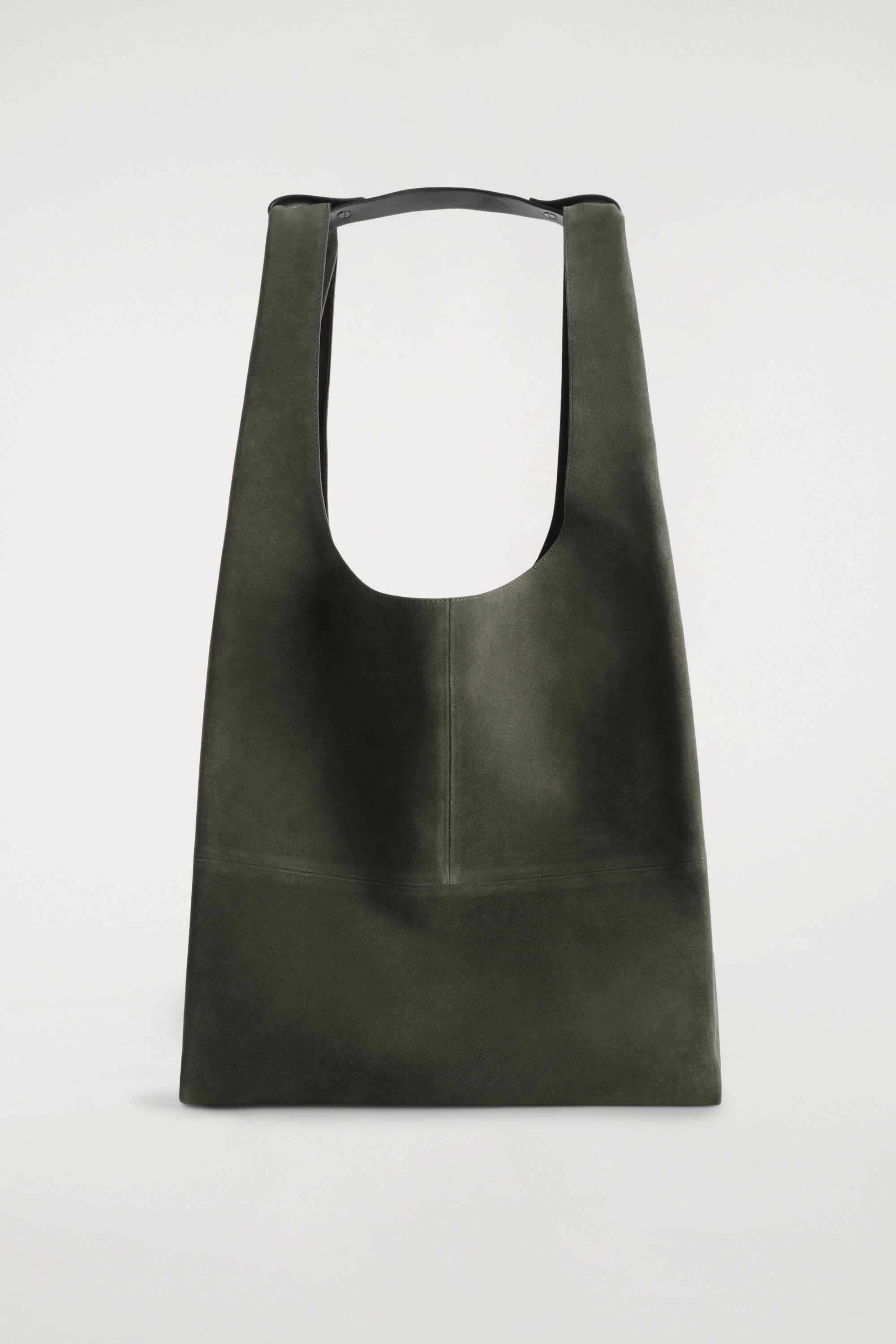ZAMSZOWA TORBA TYPU TOTE - GREY | COS