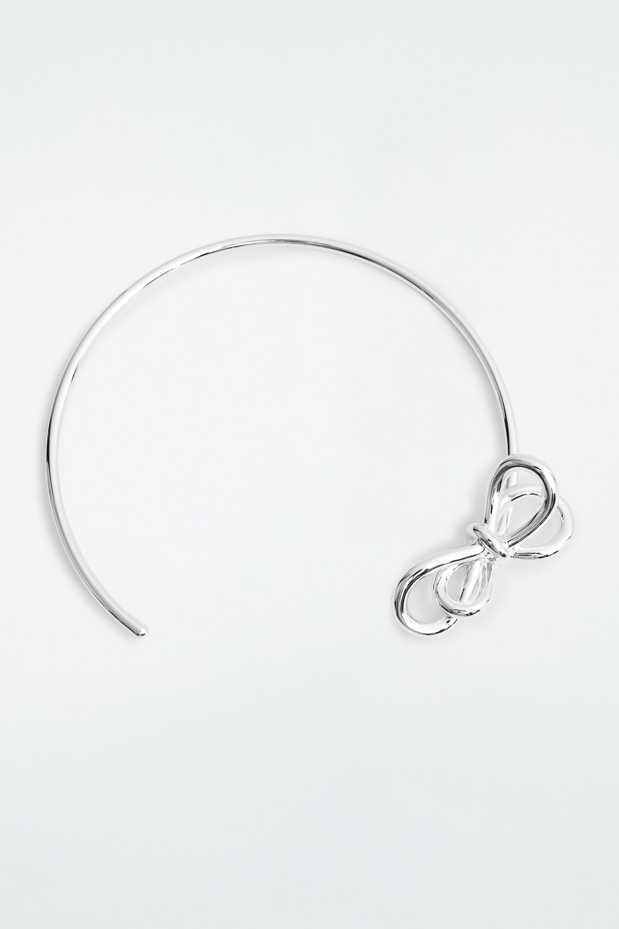 Ingrandisci l'immagine: KNOTTED BOW CHOKER - SILVER - DONNA | H&M CH 1