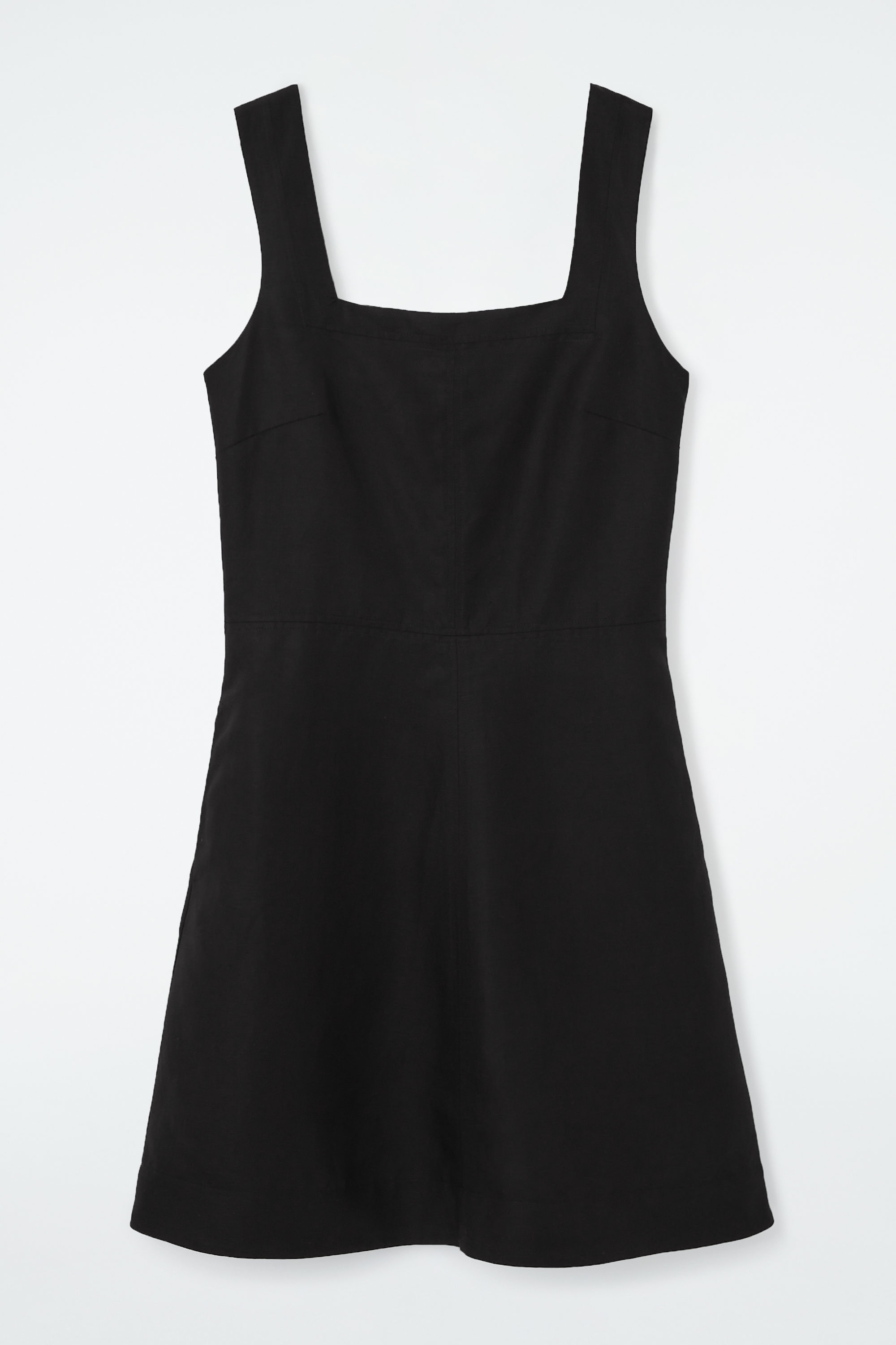 ワンピース SQUARER LINE MINI DRESSBLACK Style Goals Square Neck A-Line Mini Dress | Windsor
