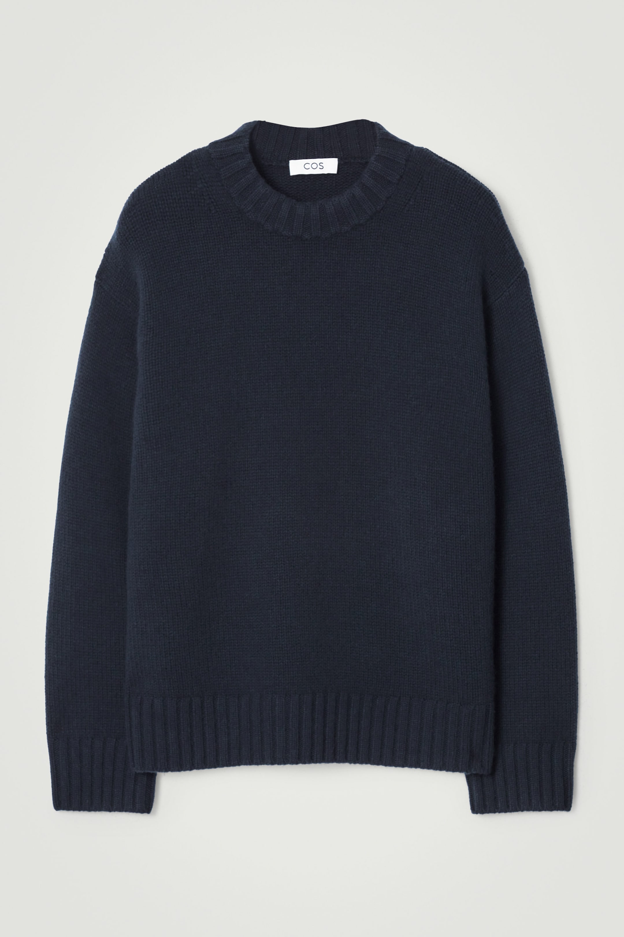 CHUNKY CASHMERE CREW-NECK JUMPERU