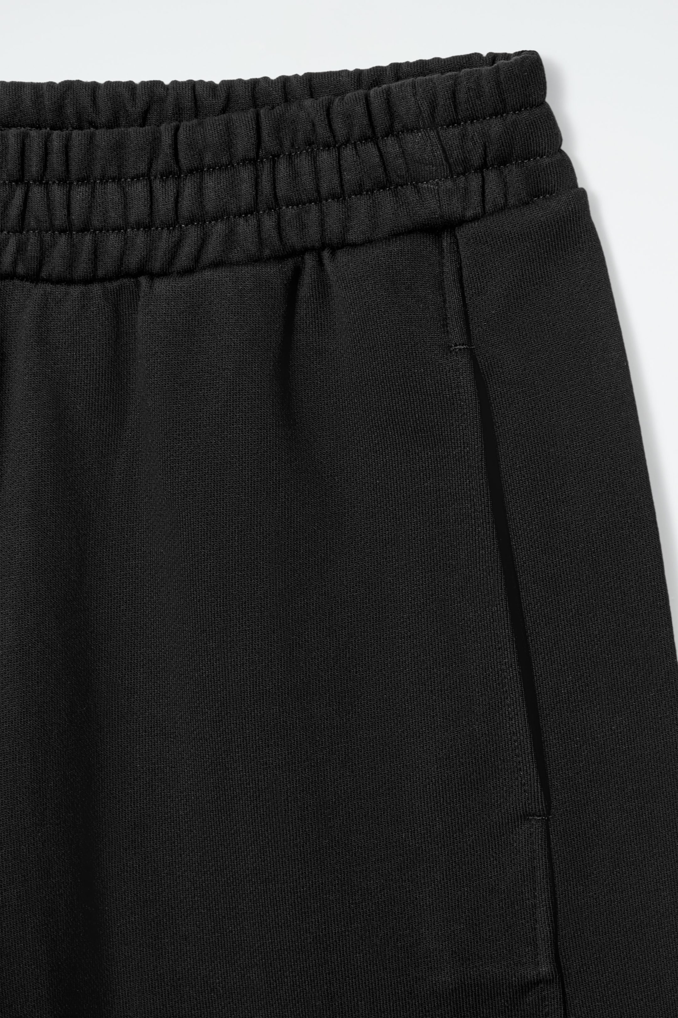 JERSEY WIDE-LEG JOGGERS