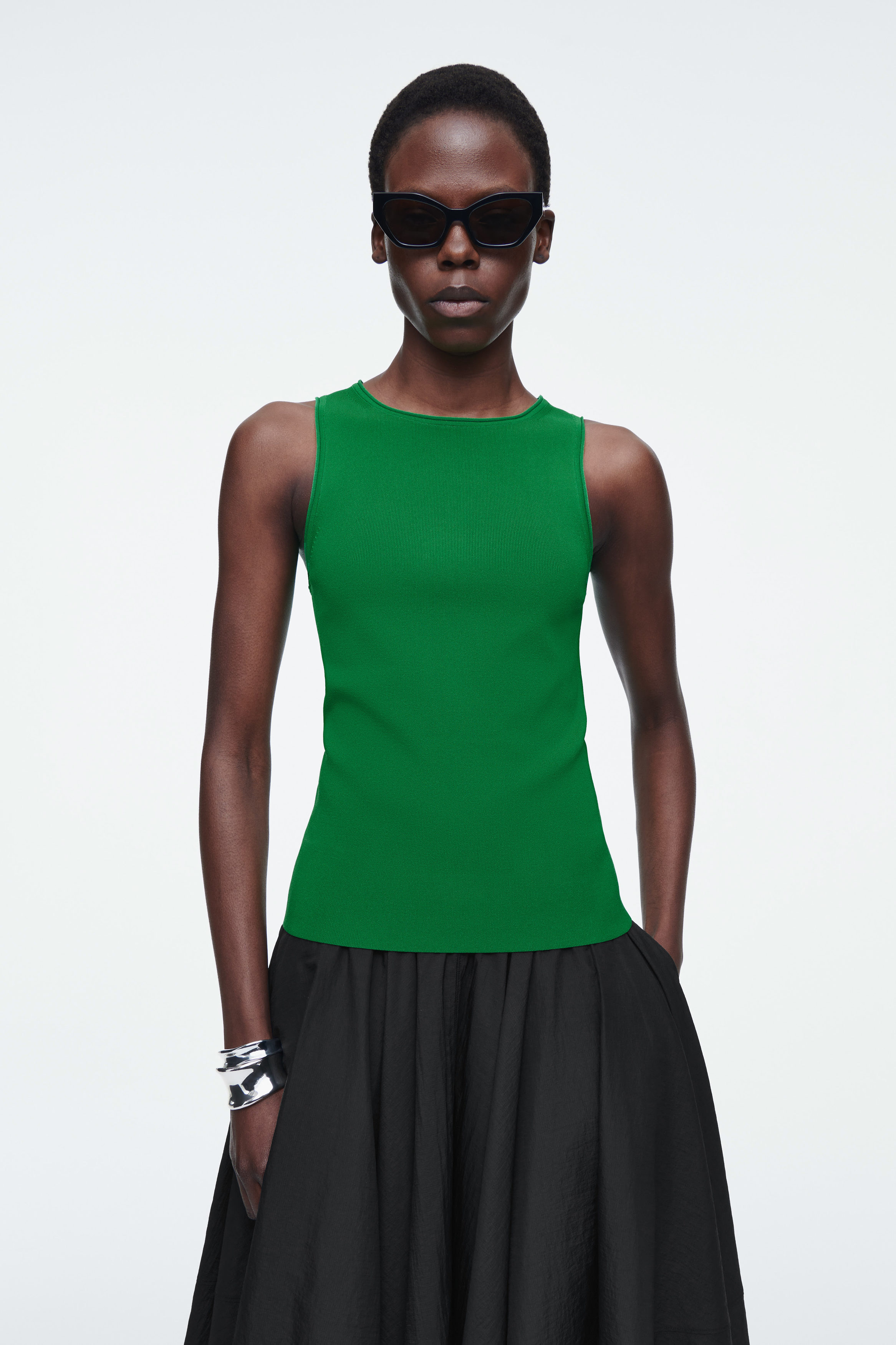 トップス namacheko 20ss Knit tank top namacheko 20ss Knit tank top