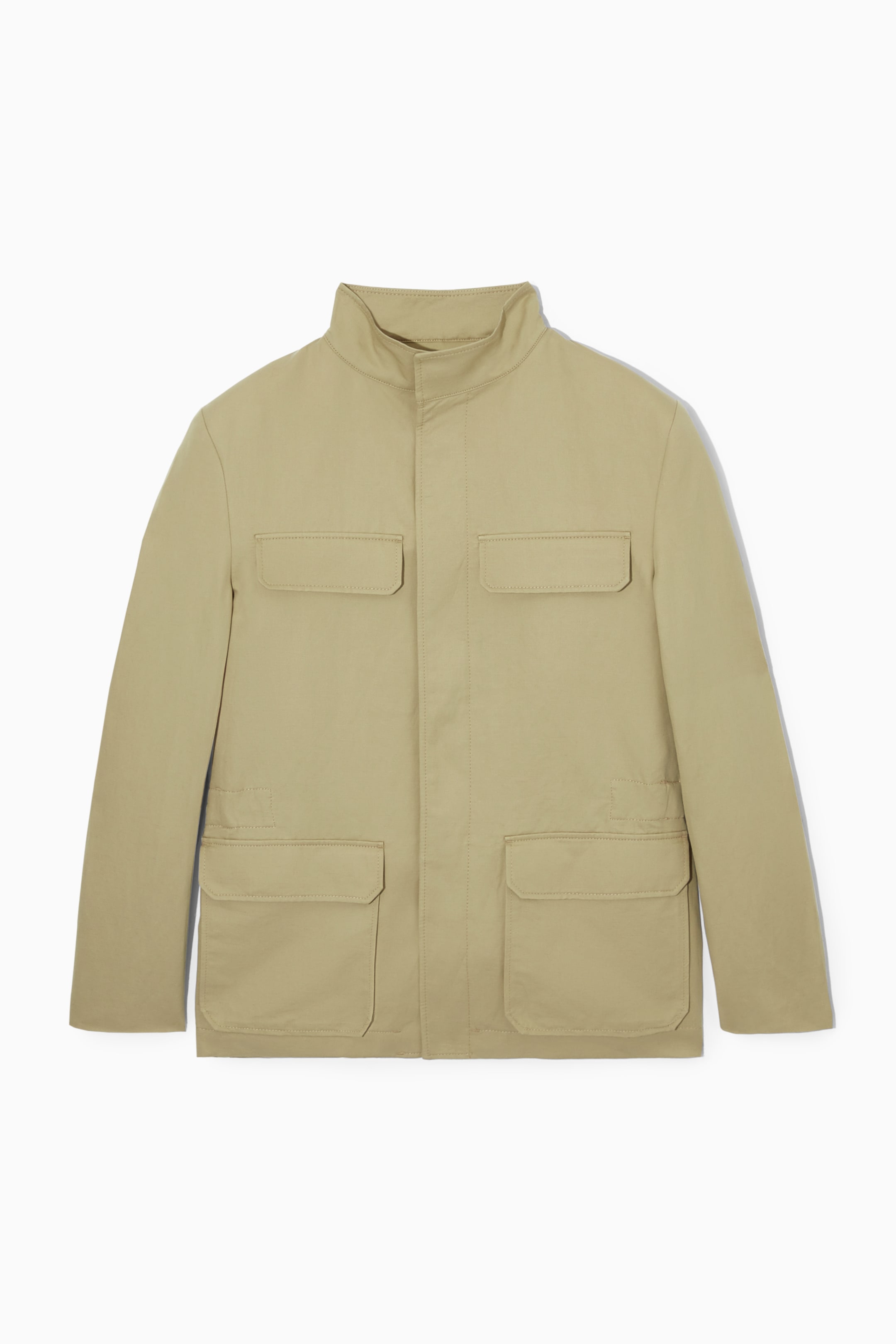 Agrandir l'image: VESTE MILITAIRE LIN - BEIGE - HOMME | H&M CH 1