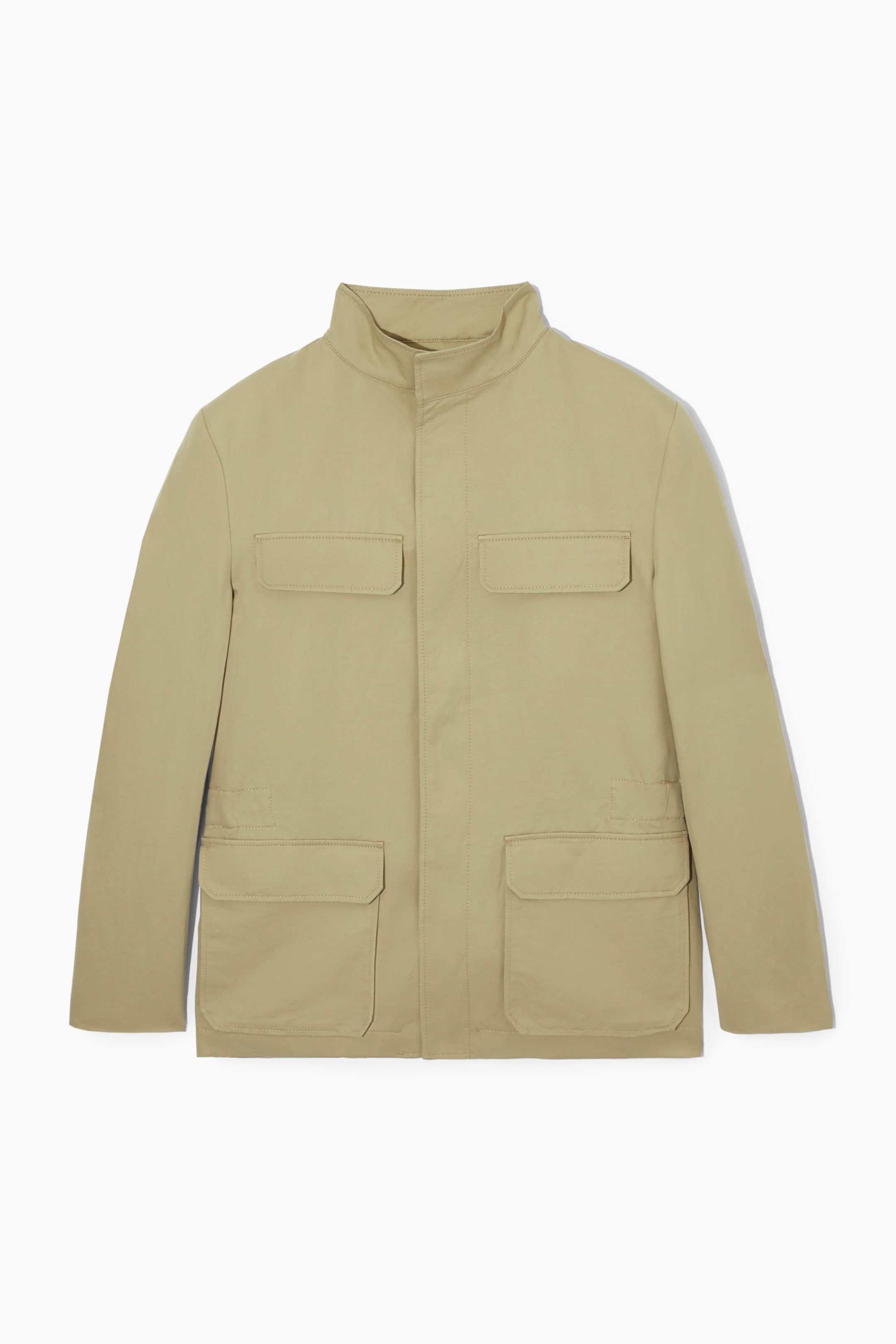 LINEN FIELD JACKET