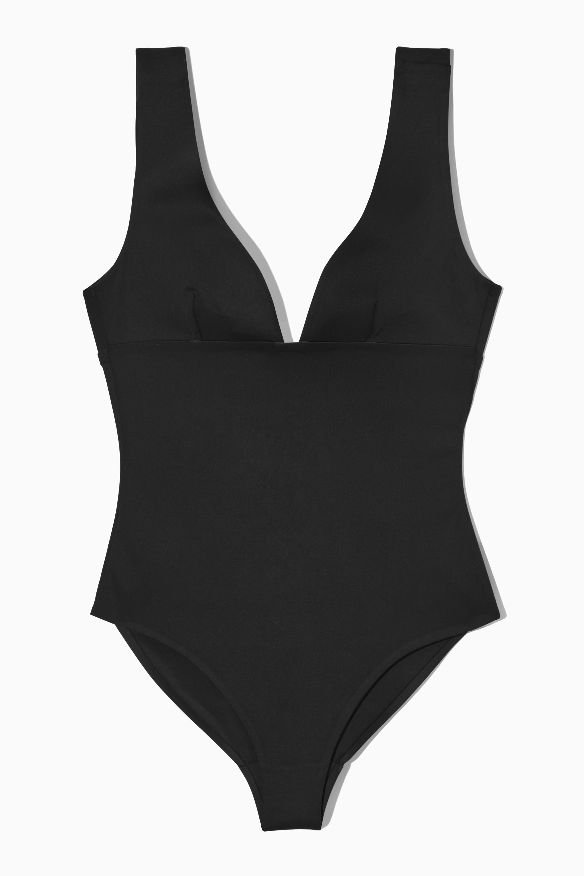 BACK OPEN HOLE SWIMWEAR 3点セット 新品M OPEN-BACK PLUNGE SWIMSUIT - BLACK | COS