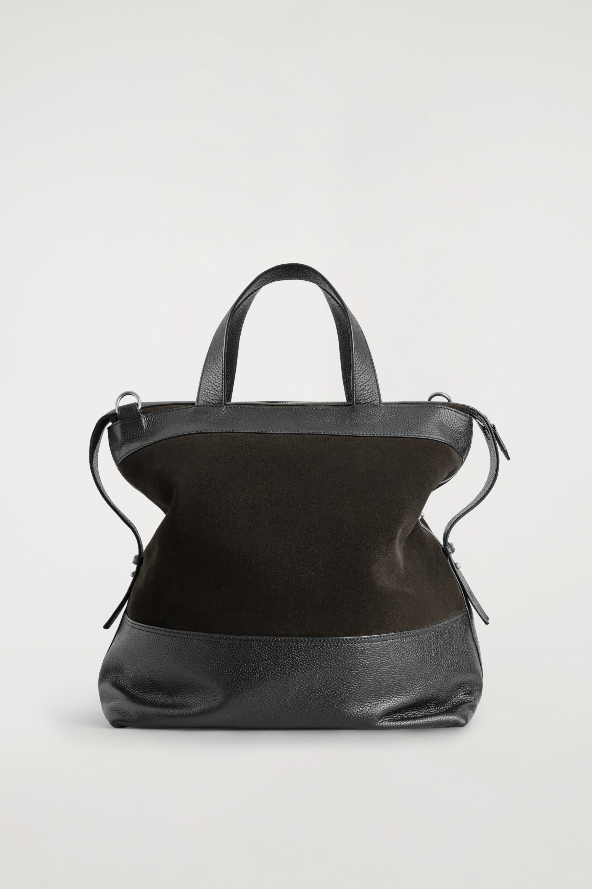 CITY MESSENGER BAG - LEATHER - DARK BROWN | COS