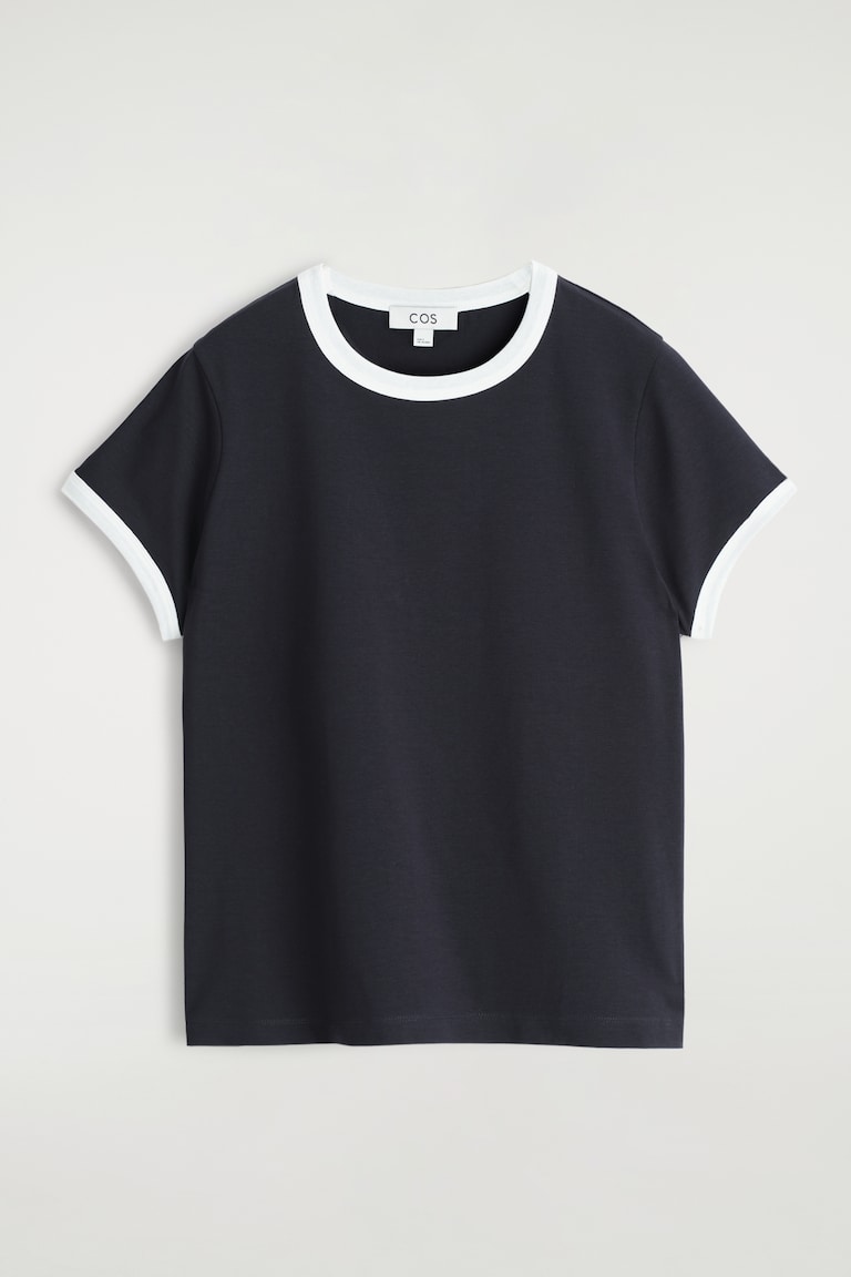 Regular Fit Ringer Tee H&m H&M Tops Hm Divided Love Ringer