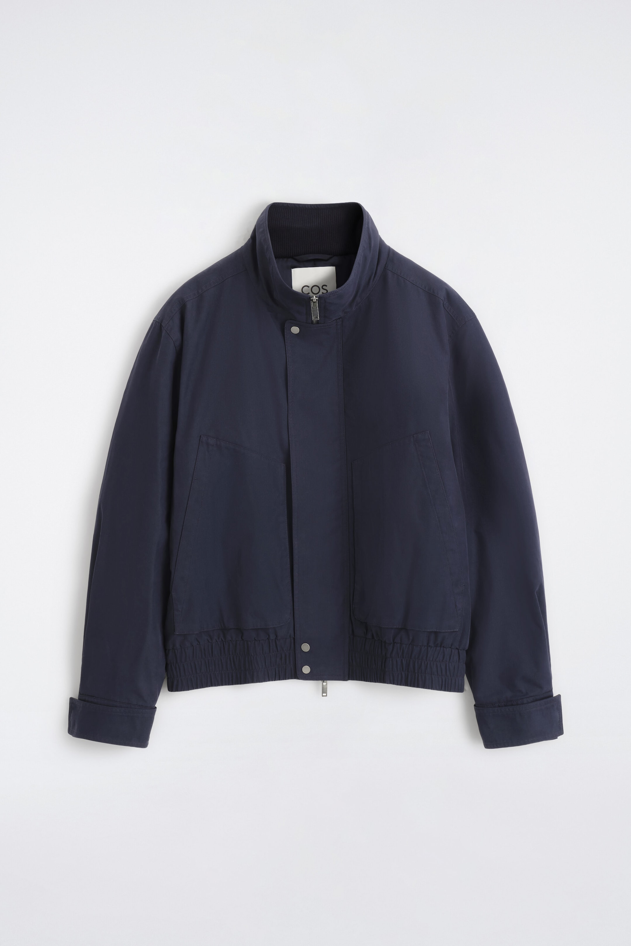 Blouson bomber matelassé à col montant
