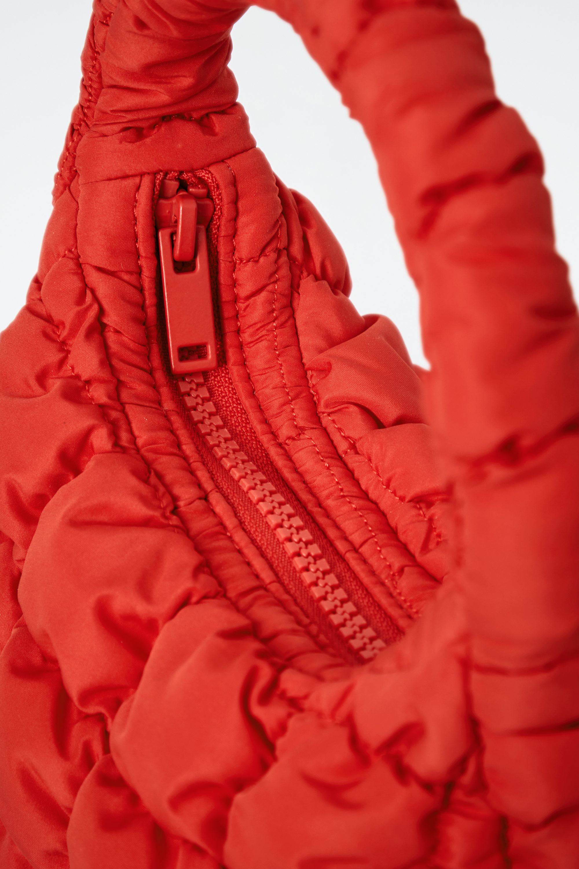 QUILTED MICRO BAG - RED | COS