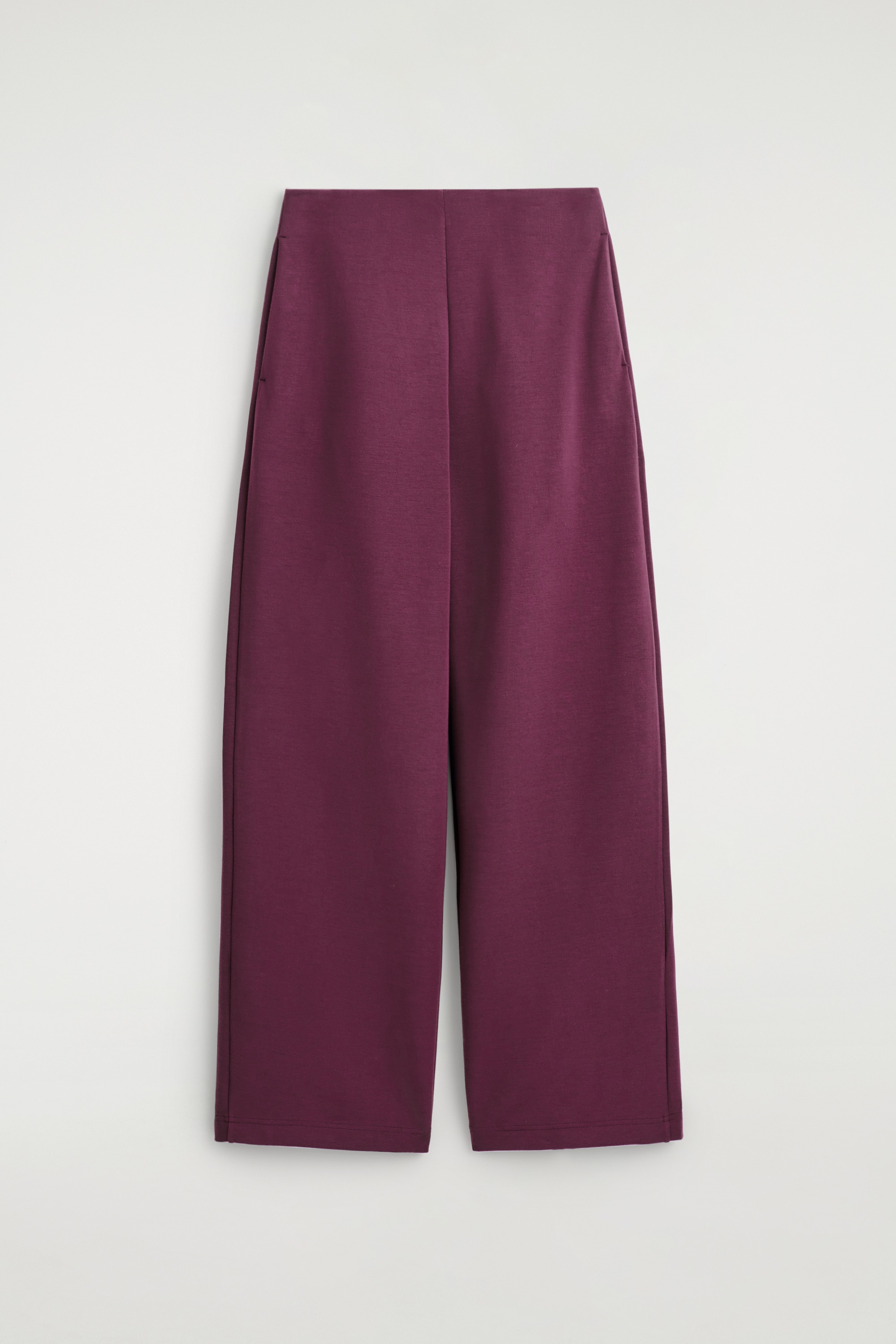 JOGGERS CON TAGLIO BARREL IN SCUBA - BORDEAUX/BLU NAVY