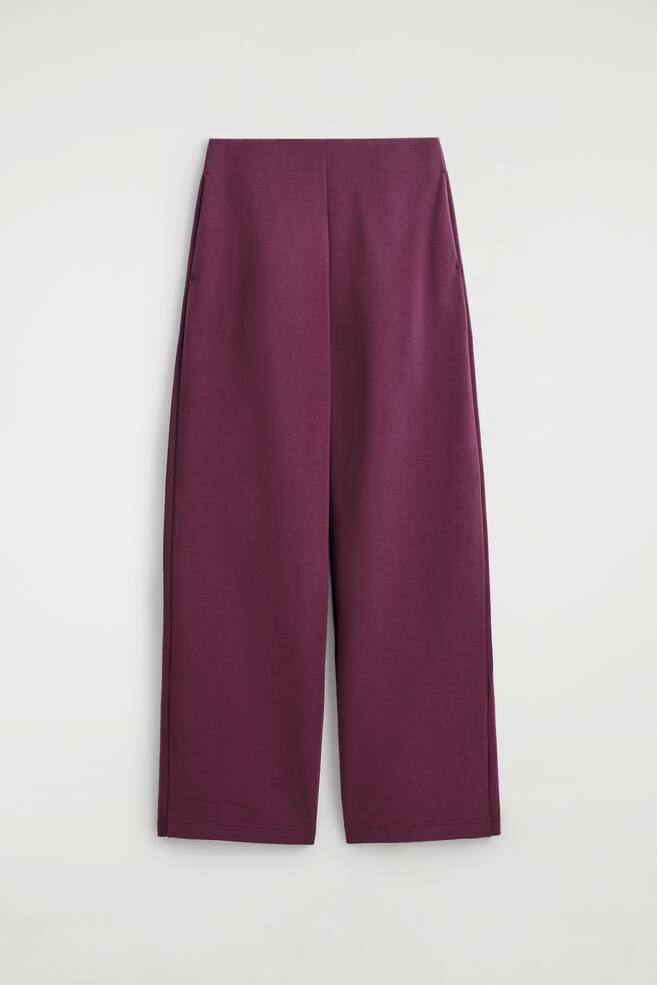 SCUBA BARREL-LEG JOGGERS - BORDEAUX - 1