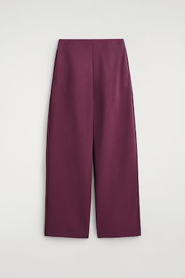 SCUBA BARREL-LEG JOGGERS — BORDEAUX 6