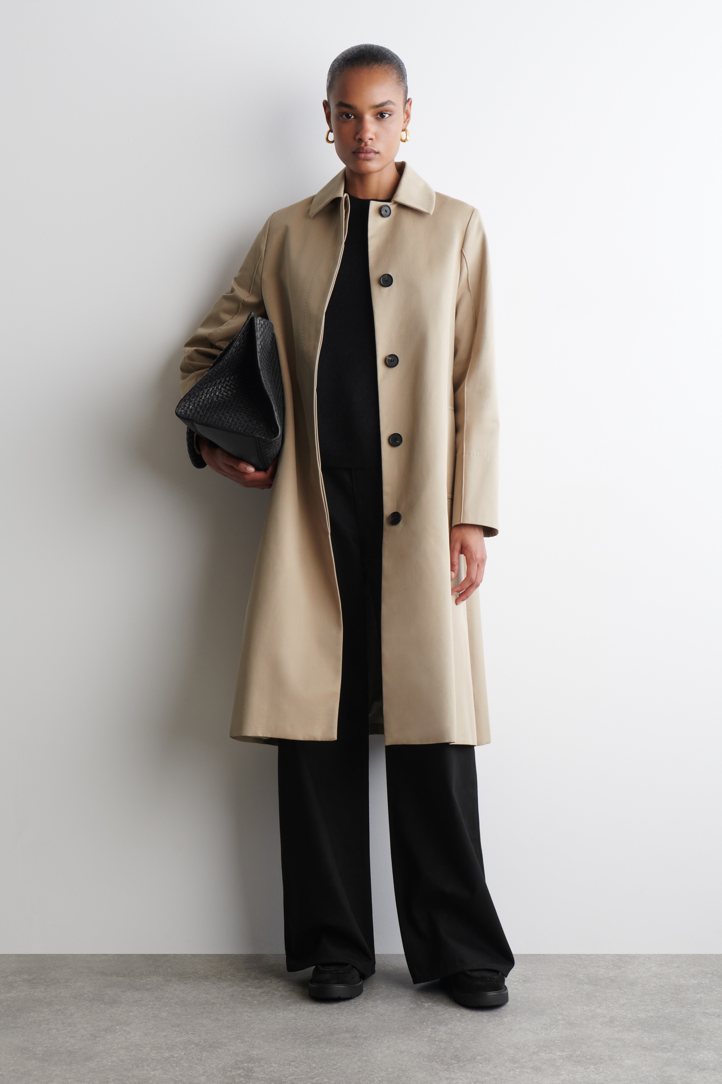 LACE-UP SUEDE ANKLE BOOTS - BLACK/BEIGE