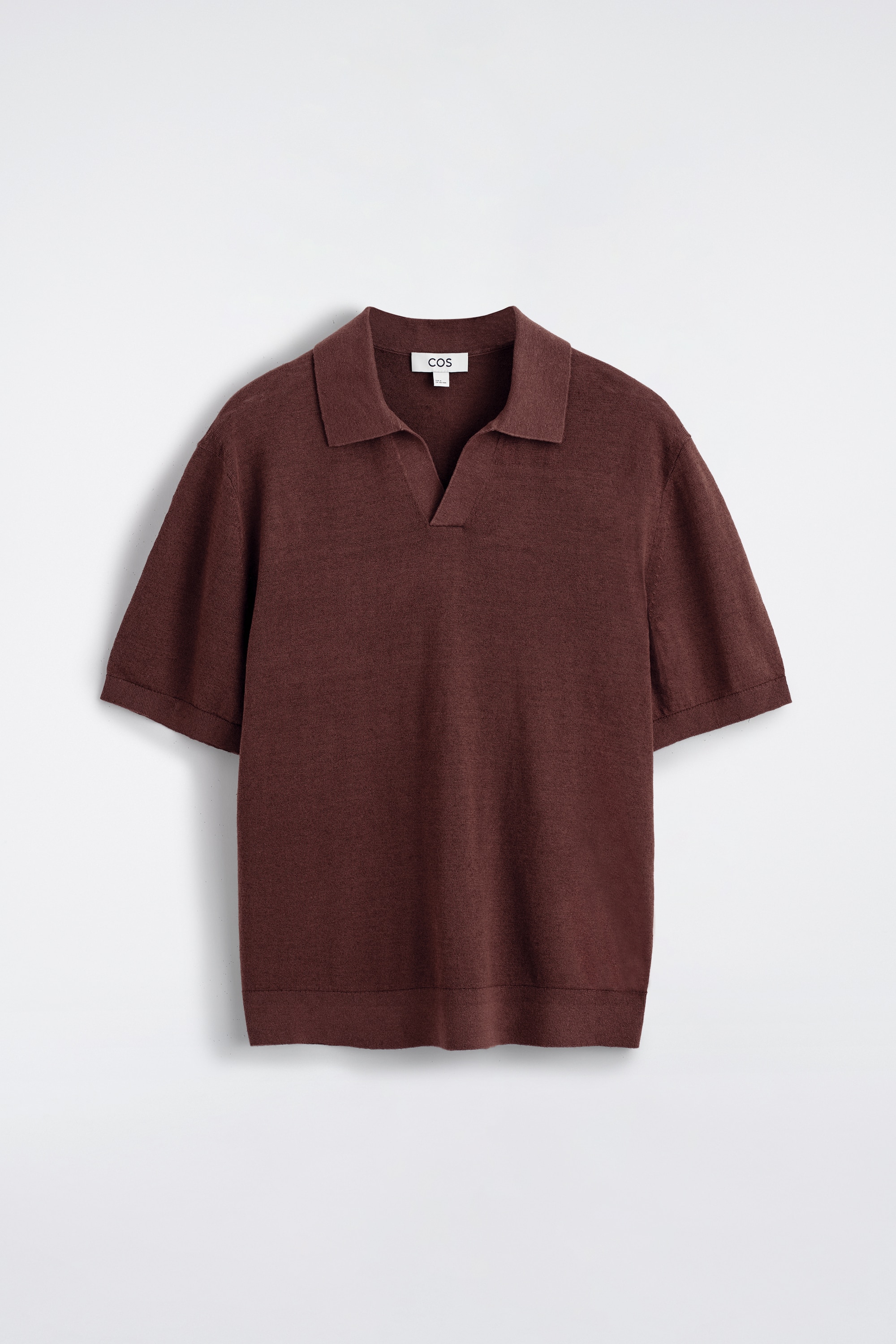 TRICOU POLO DIN IN TRICOTAT - MARO/ALBASTRU OȚEL/BEJ / MARO / DUNGAT