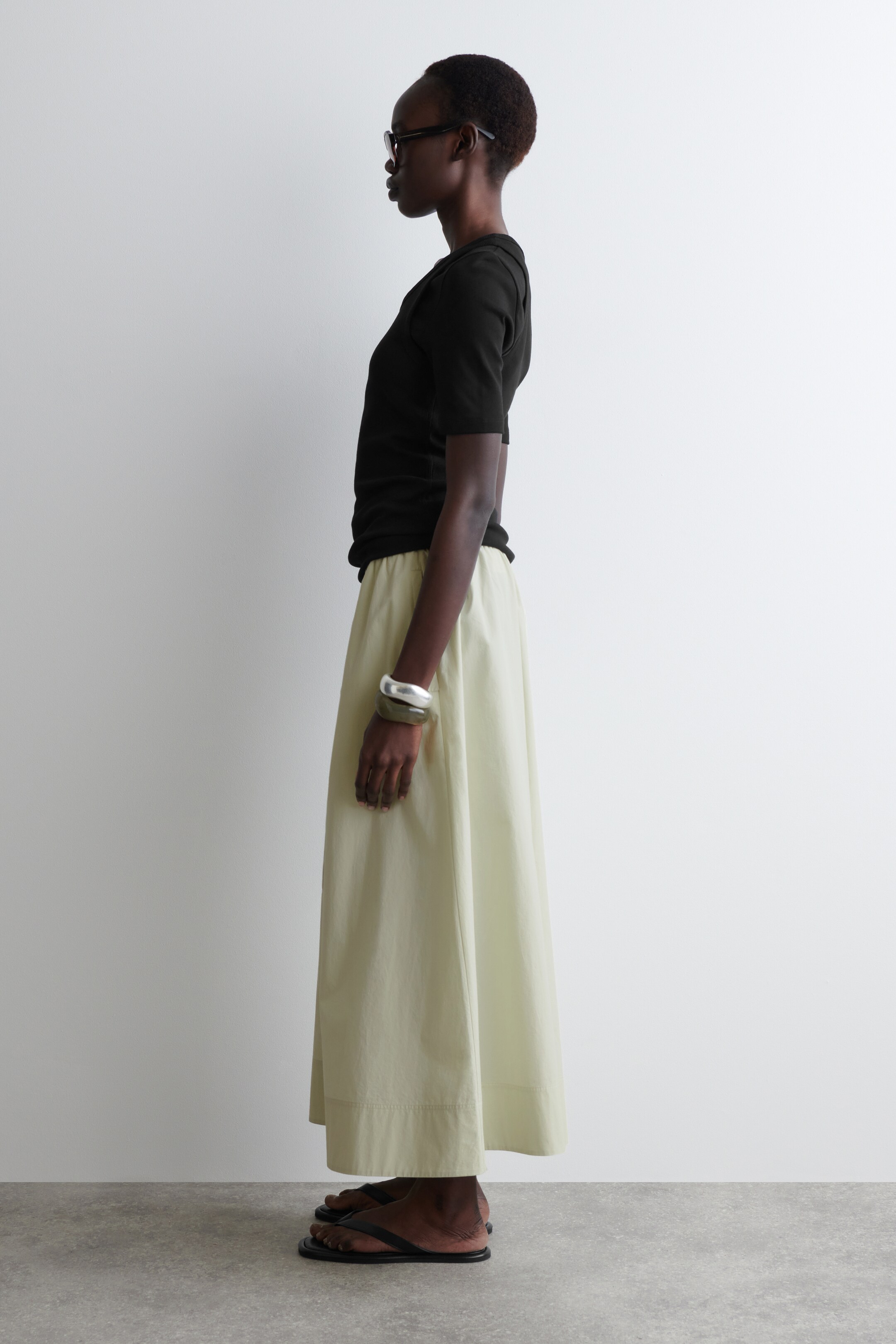 Ingrandisci l'immagine: VOLUMINOUS CULOTTES - LIGHT GREEN - DONNA | H&M CH 3