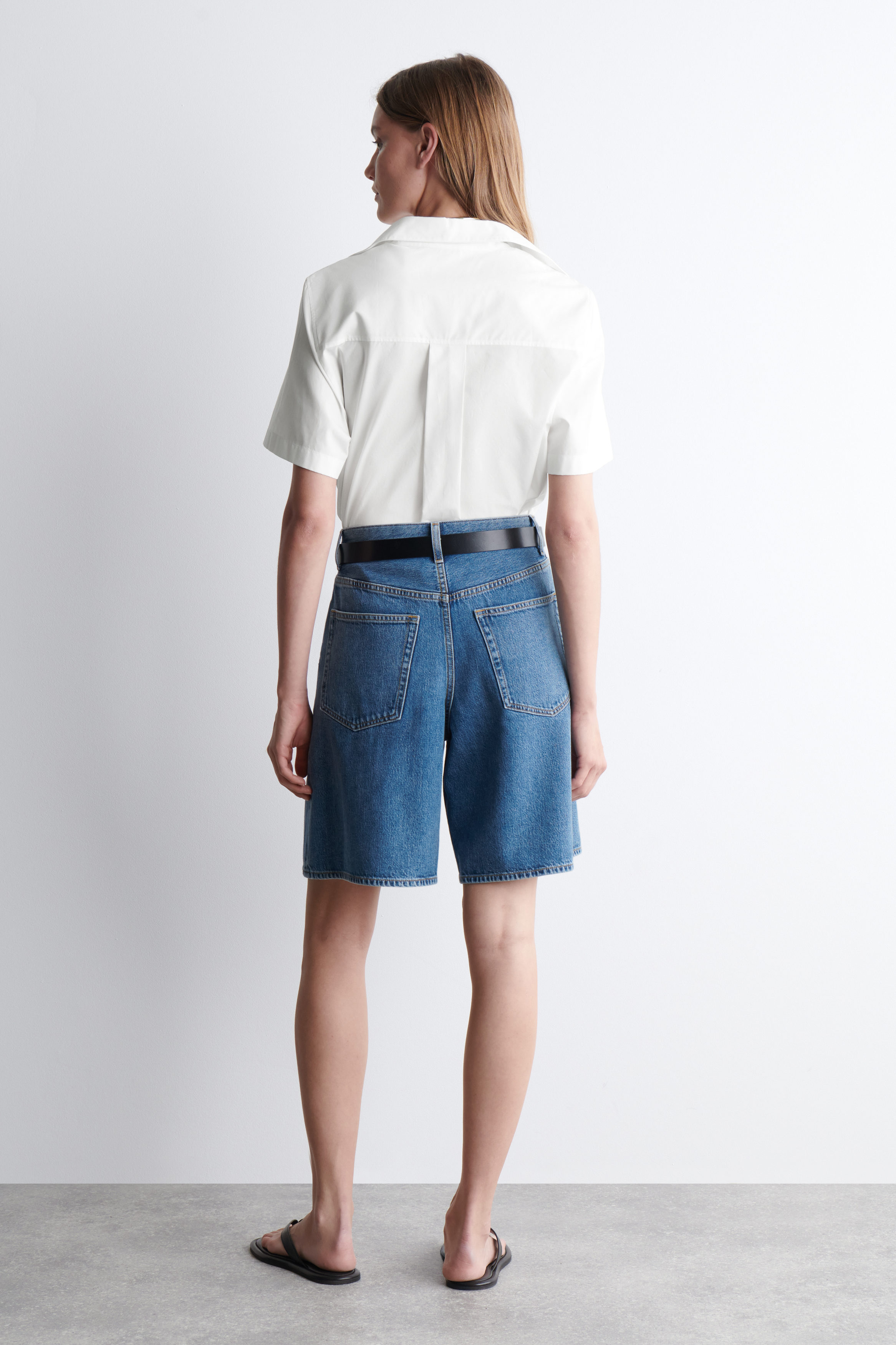 ショートパンツ No.0274 denim string wide SHORTS No.0274 デニムストリングワイドショーツ - HOLY IN CODE | 60