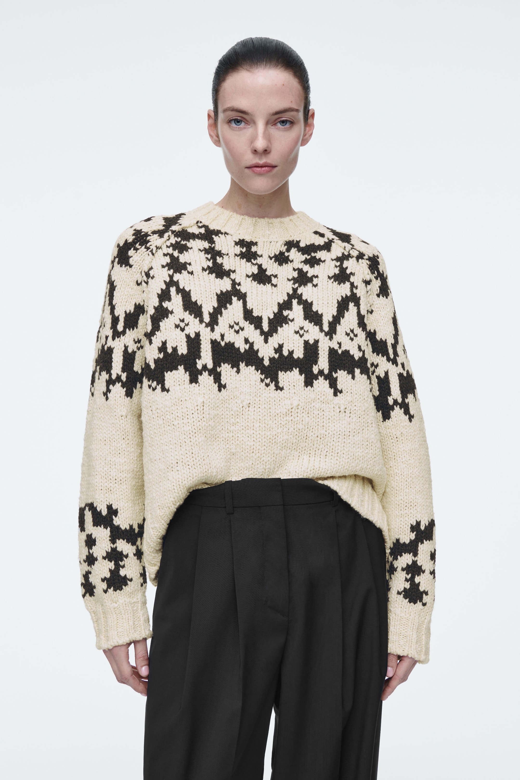 FAIR-ISLE WOOL JUMPER