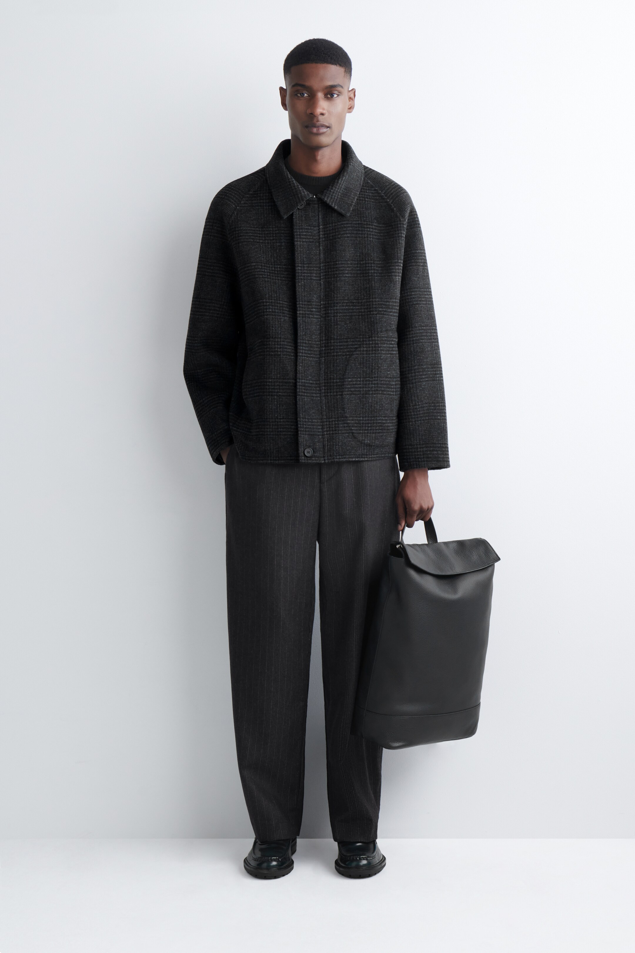 Grotere afbeelding bekijken: Klassieke rugzak - leer - BLACK - HEREN | H&M NL 1