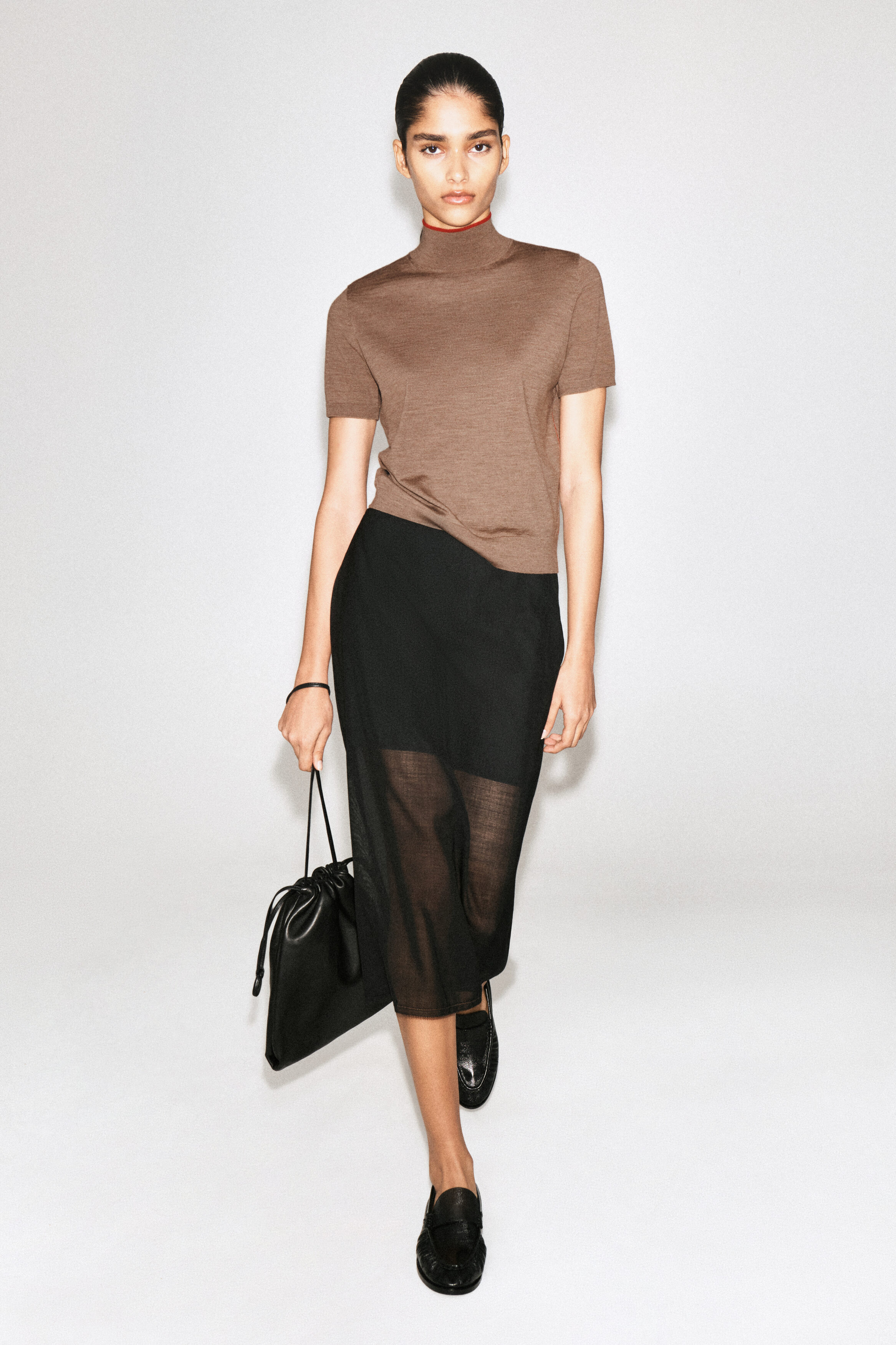 MERINO WOOL TURTLENECK TOP - thumbnail 9