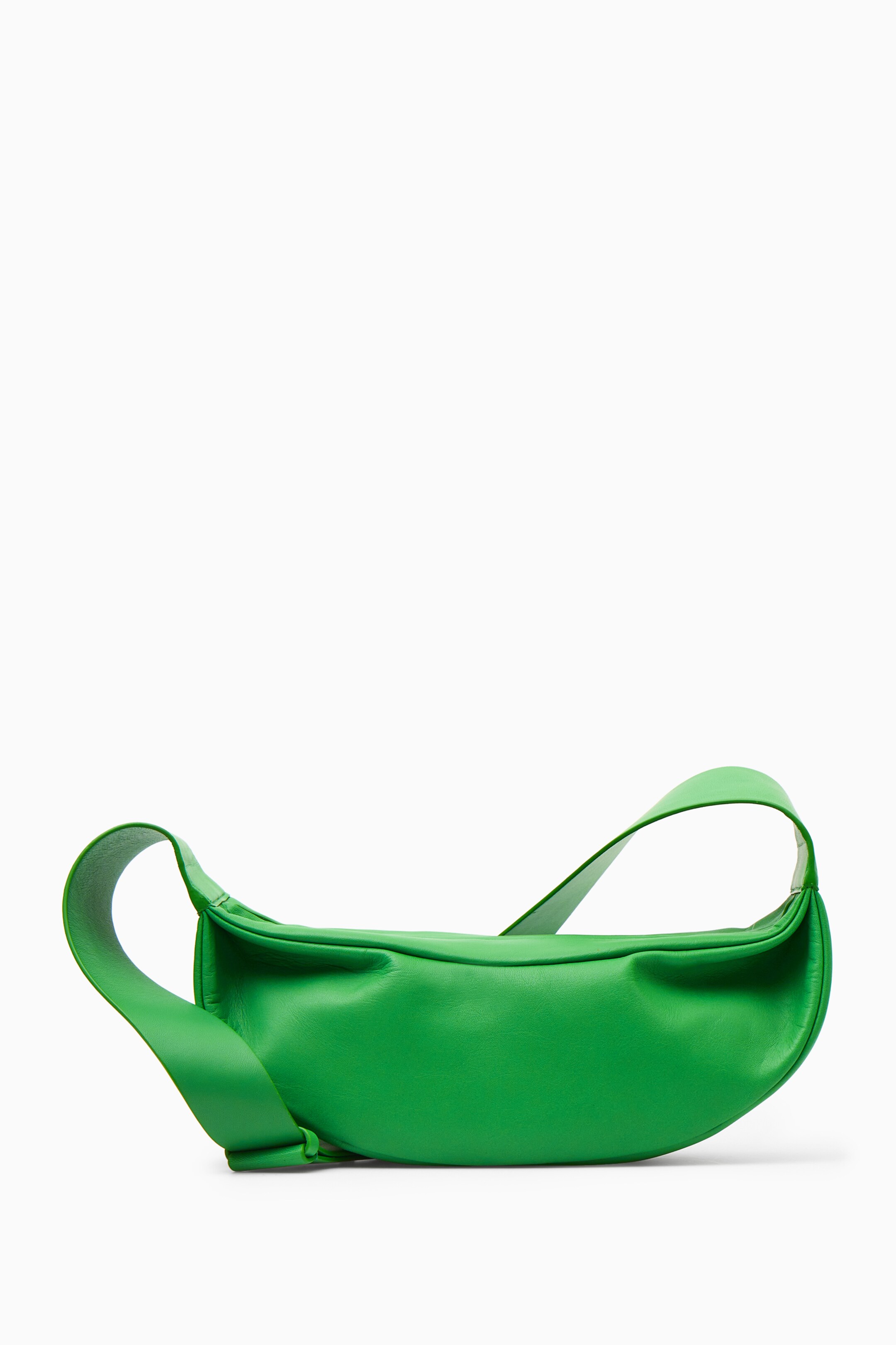 View larger image: SWING CROSSBODY BAG - LEATHER - GREEN - Ladies | H&M GB 1
