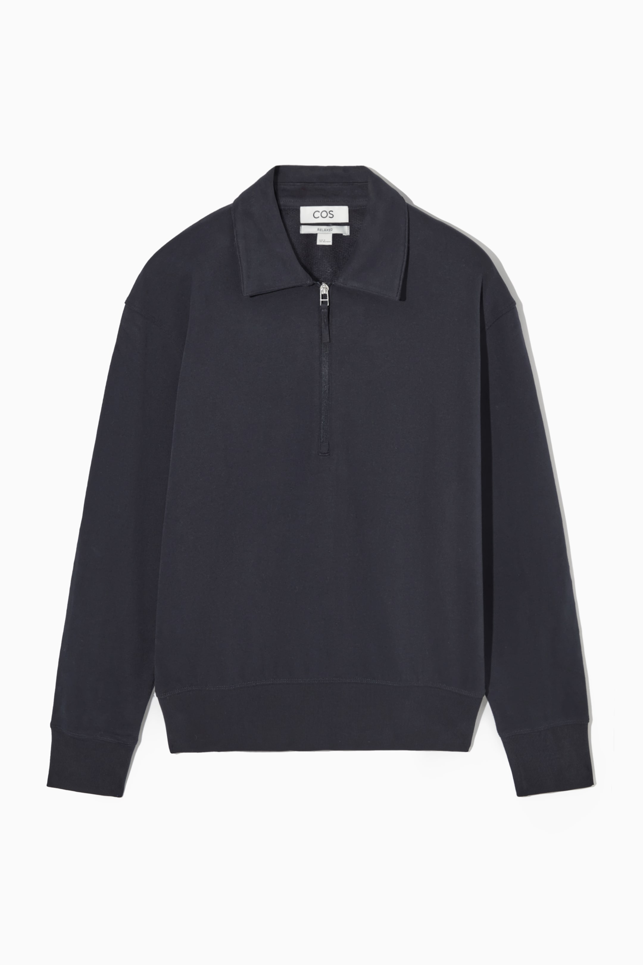 Ingrandisci l'immagine: HALF-ZIP SWEATSHIRT - NAVY - UOMO | H&M CH 1