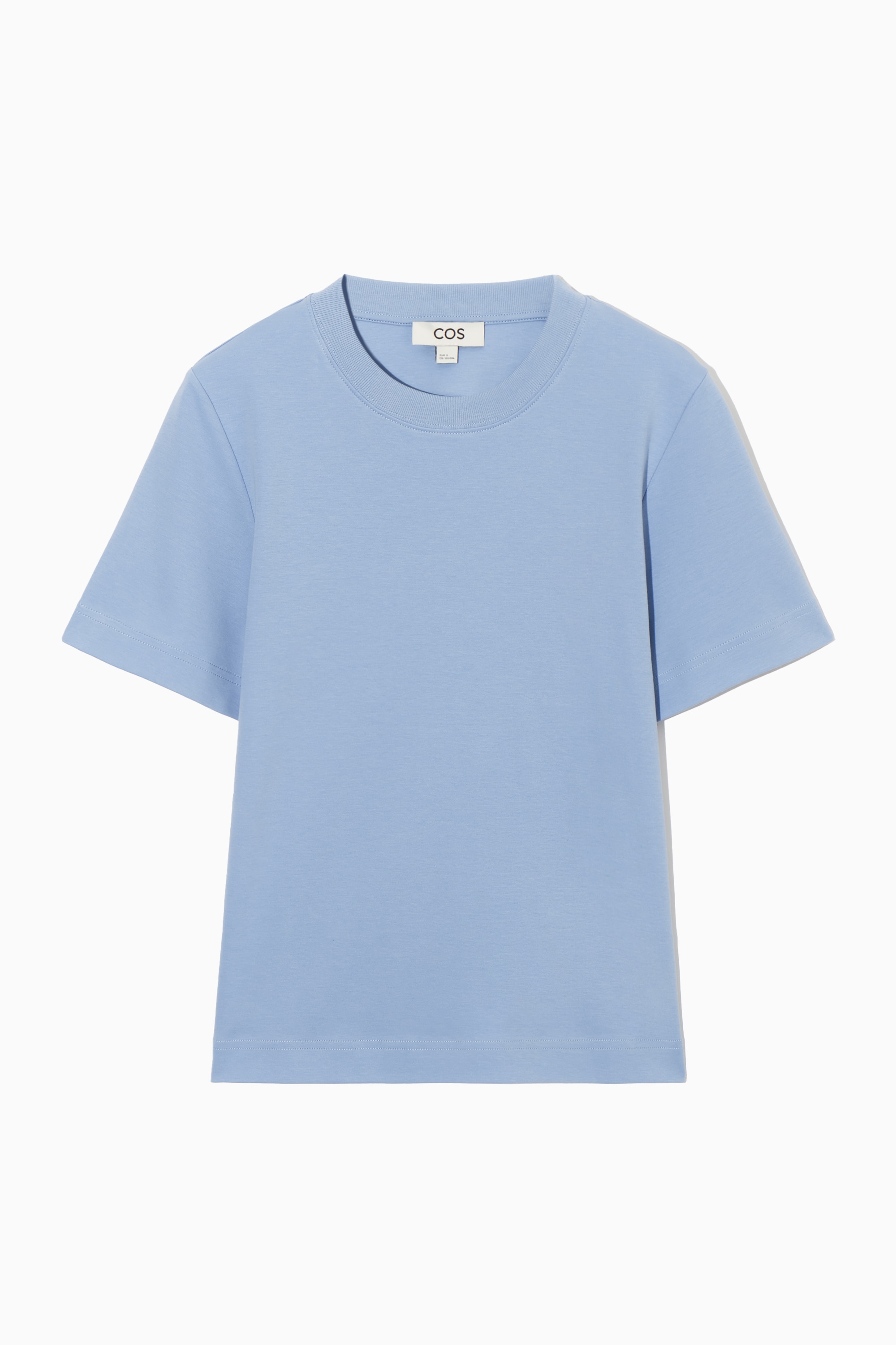 CLEAN CUT REGULAR T-SHIRT - LIGHT BLUE/off-white / black/ORANJE / WIT / GESTREEPT
