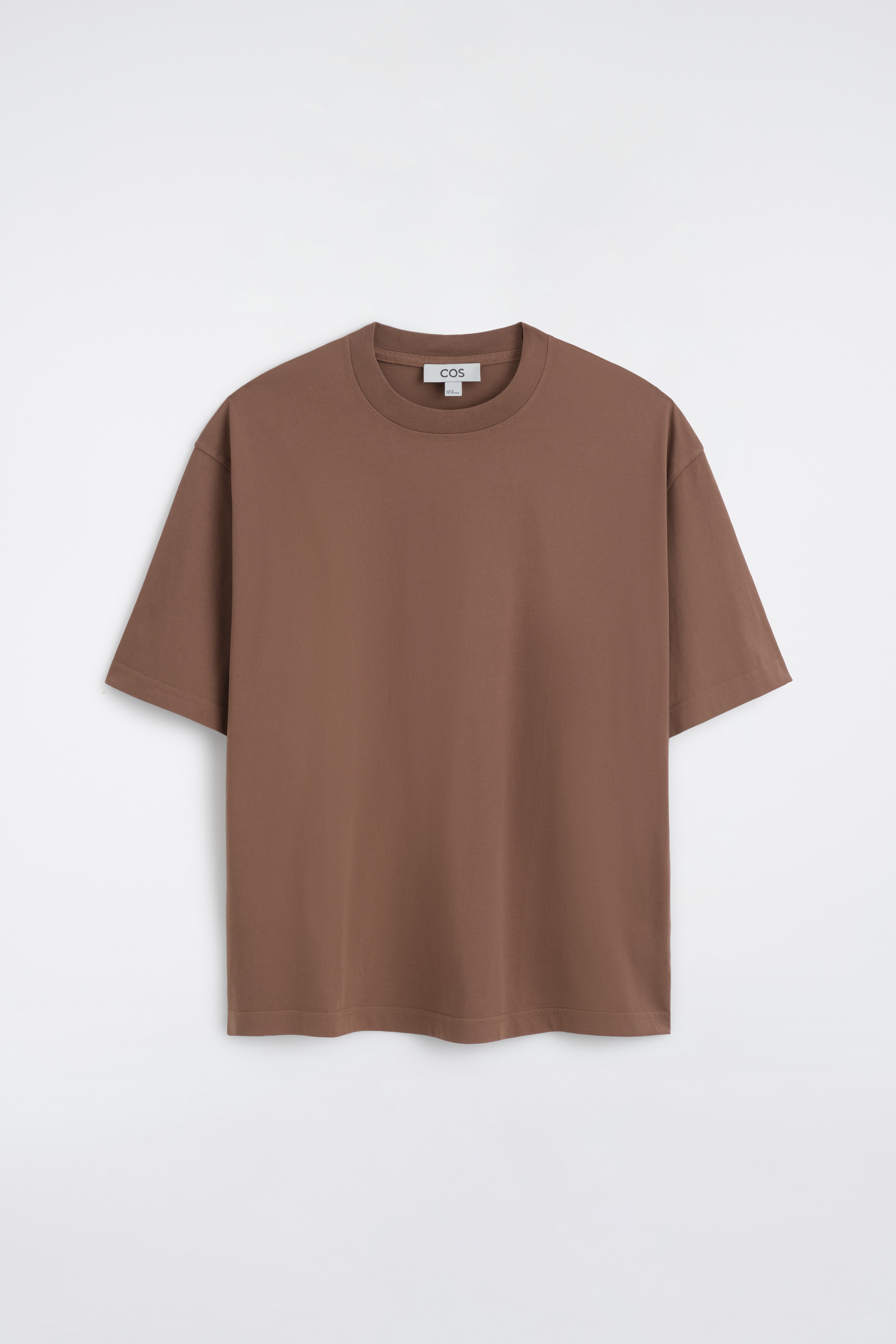 Ontspannen lichtgewicht katoenen T-shirt - lichtbruin/buinbeige/Donkergroen/WIT/GRIJS MELANGE/MARINEBLAUW/ZWART