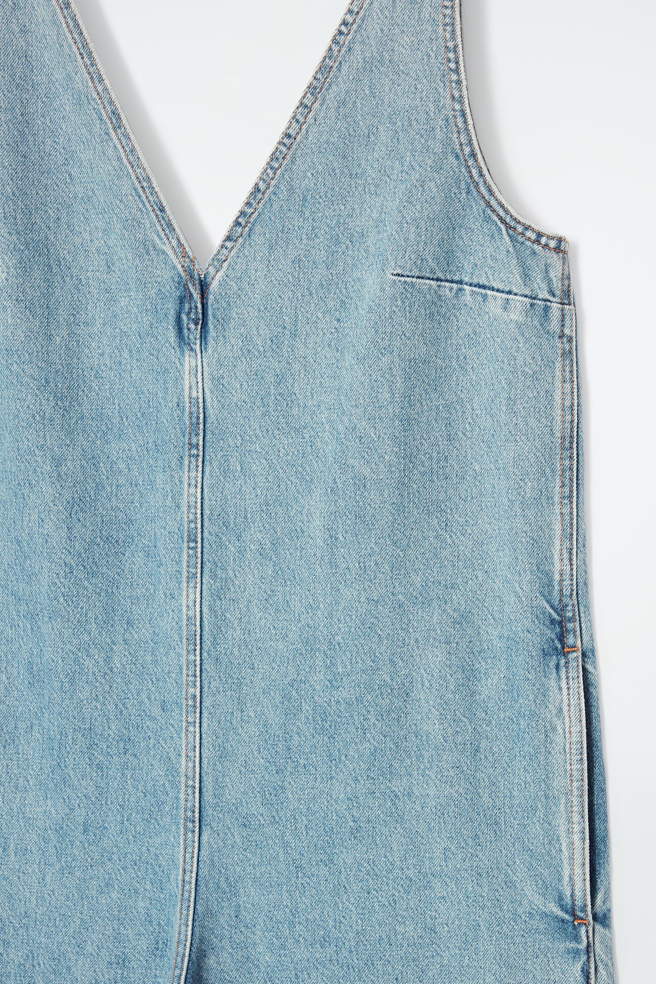 View larger image: V-NECK DENIM JUMPSUIT - LIGHT BLUE - Ladies | H&M GB 2