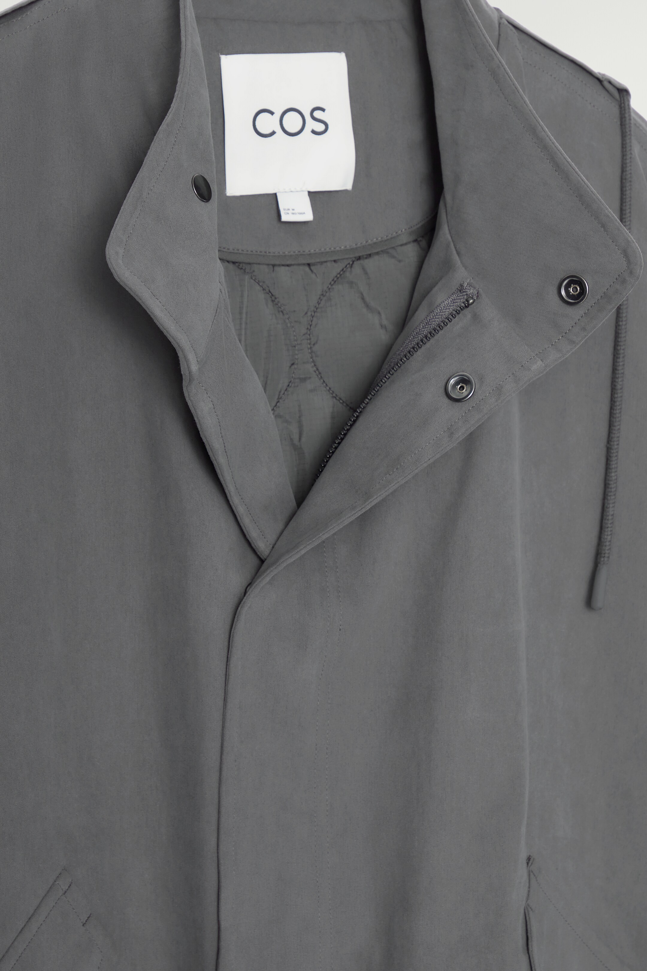 Agrandir l'image: VESTE BOMBER À CAPUCHE - GRIS - HOMME | H&M CH 2
