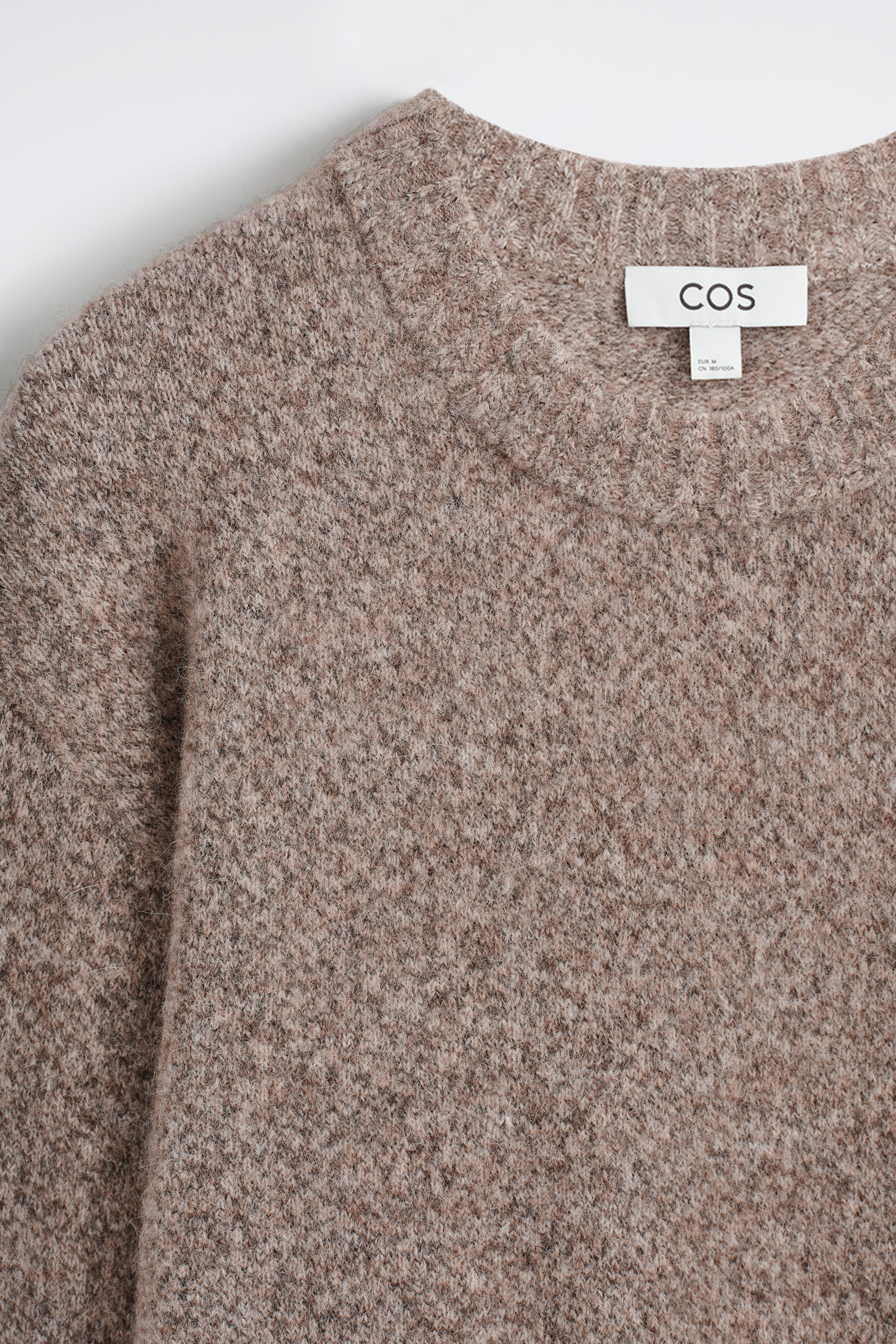 TAUPE トープ Melange Yarn H/S Crew Knit 02 TAUPE トープ Melange Yarn H/S Crew Knit 02 TAUPE/トープ