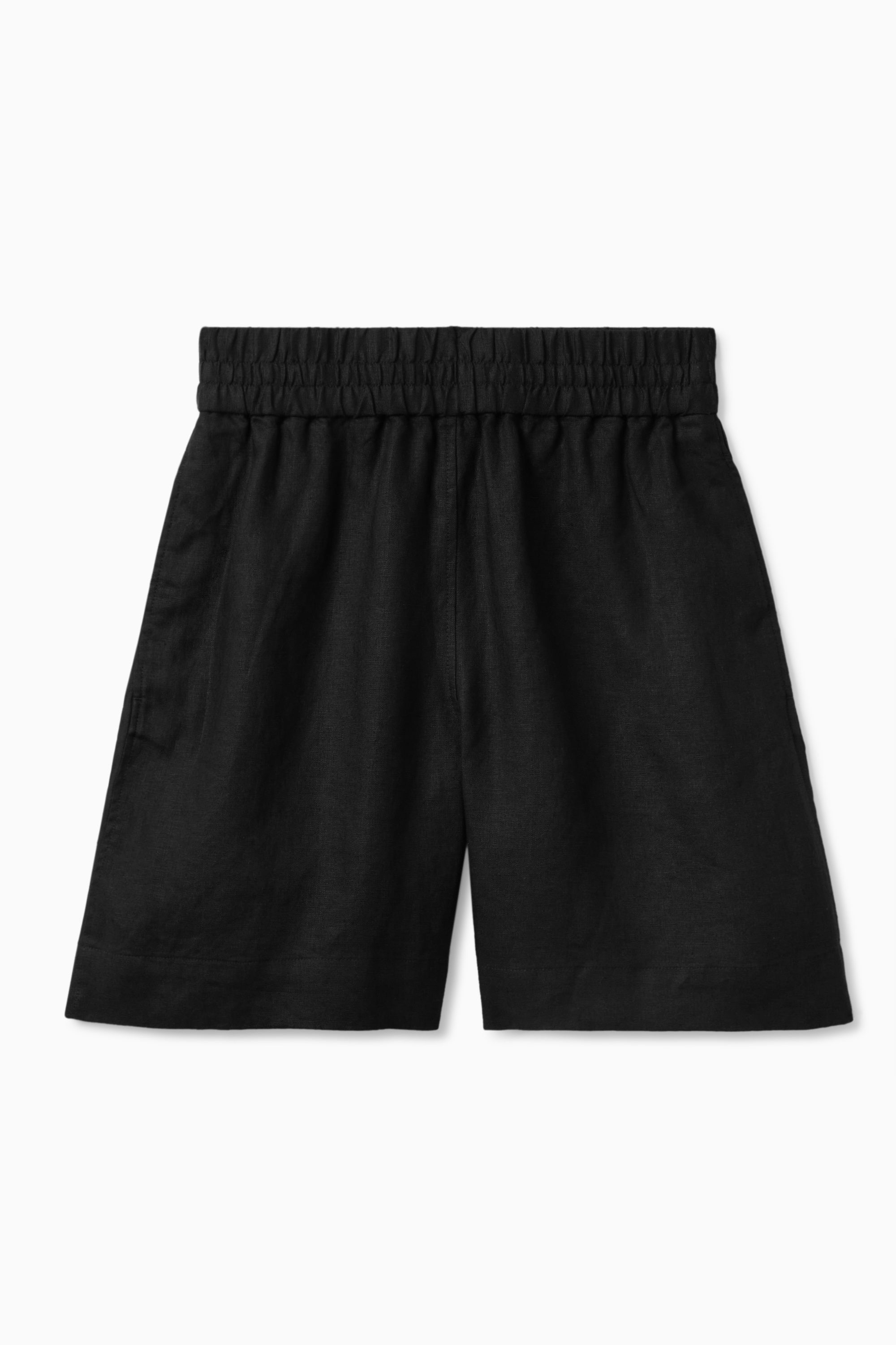 ビキニ Basic Linen Shorts Black 6c7ead8306b8b06f06aa116a4a5b26