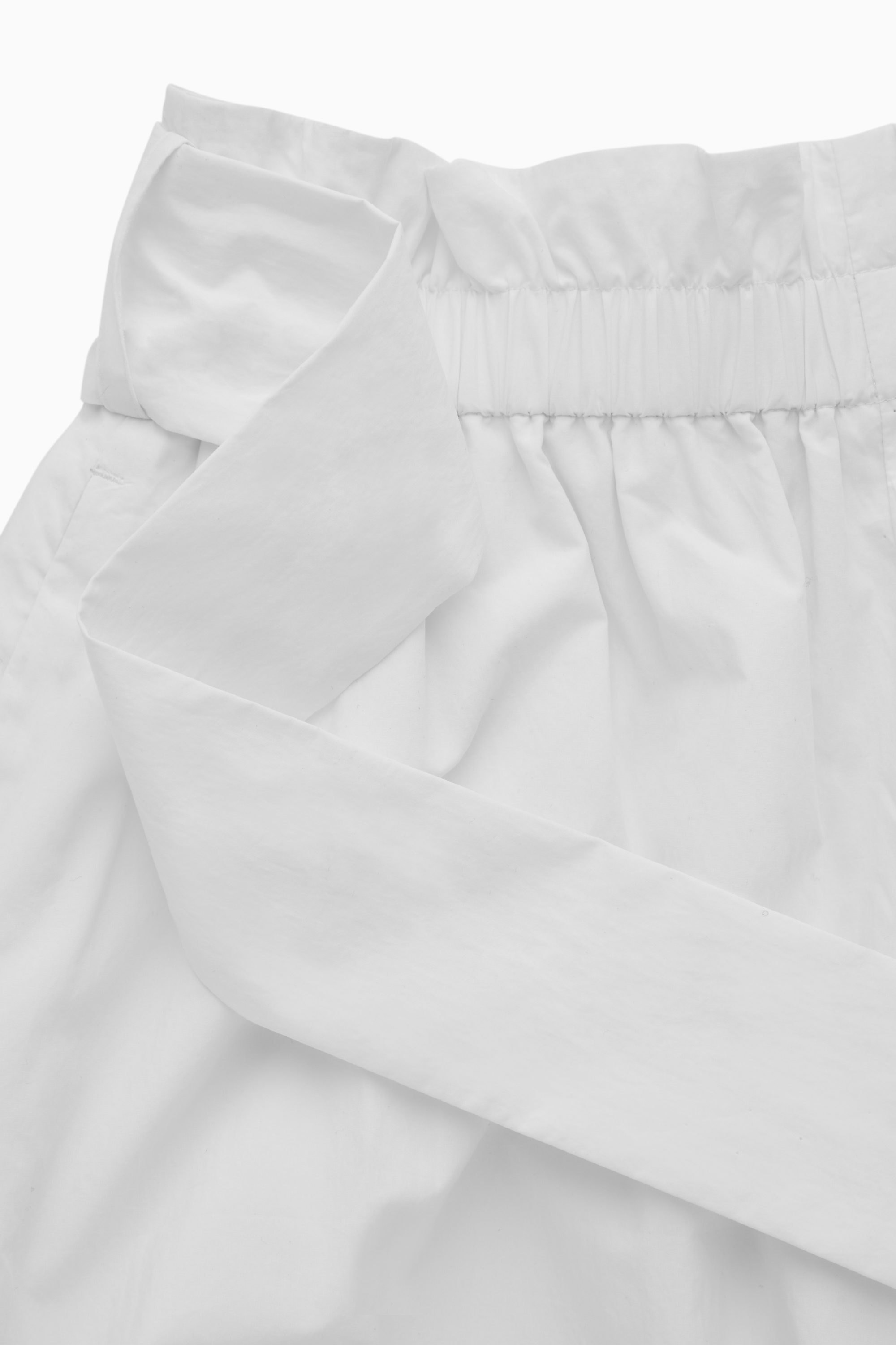 WIDE-LEG CULOTTES - WHITE | COS