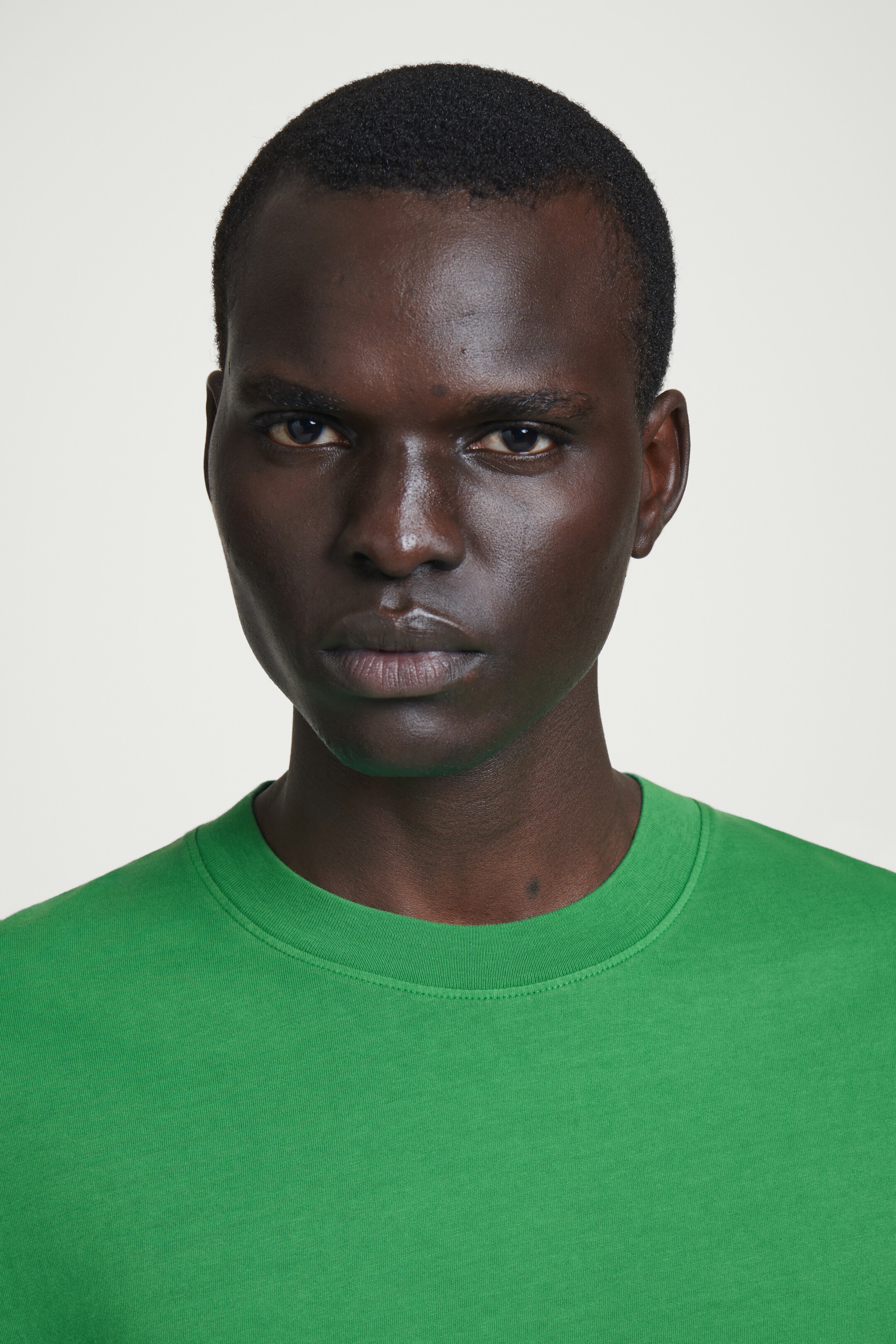 Visualizza immagine più grande: T-SHIRT IN COTONE LEGGERO CON TAGLIO RILASSATO - VERDE - UOMO | H&M IT 5