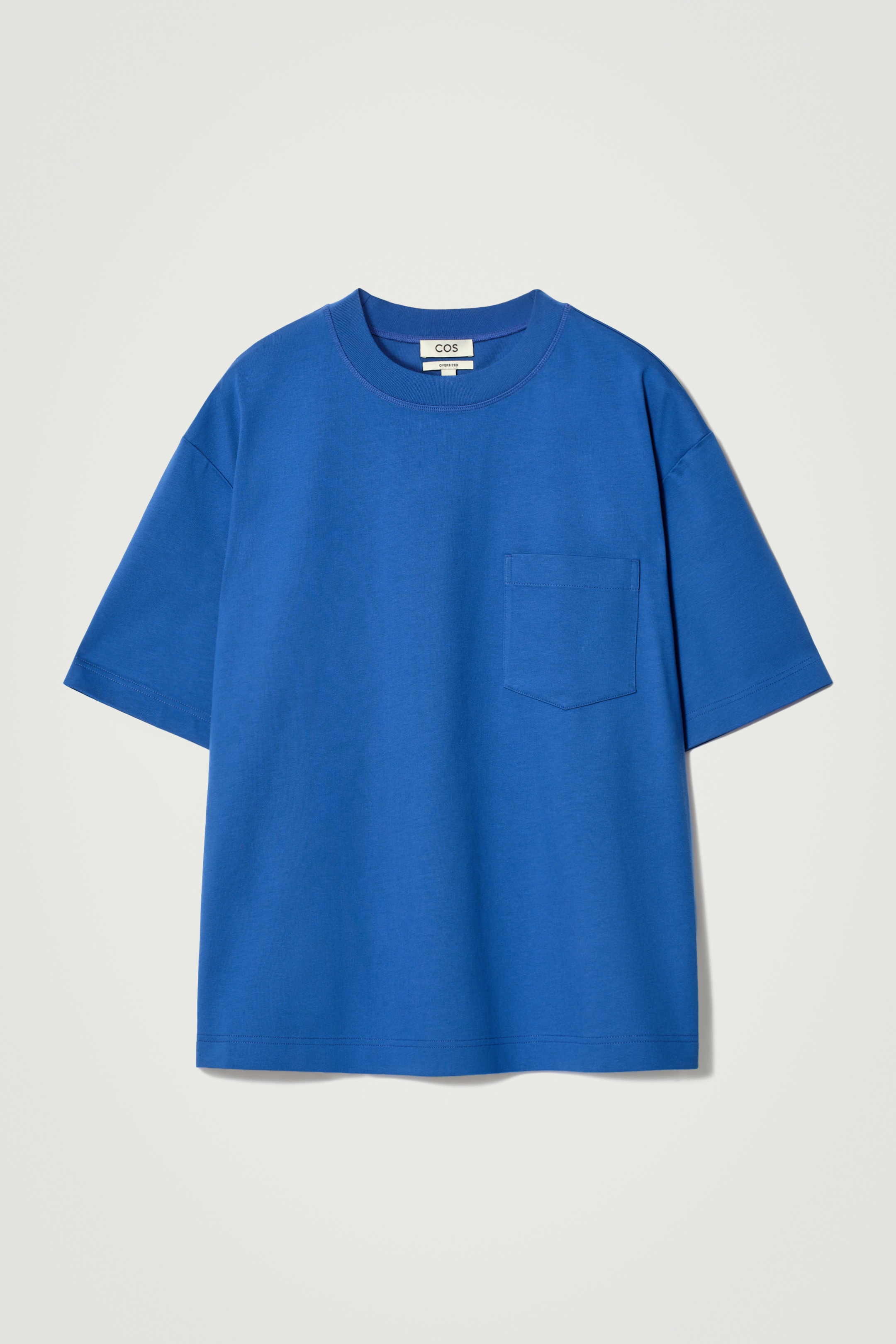 Grösseres Bild ansehen: GEWICHTIGES OVERSIZED-T-SHIRT AUS BAUMWOLLE - KOBALTBLAU - HERREN | H&M CH 6