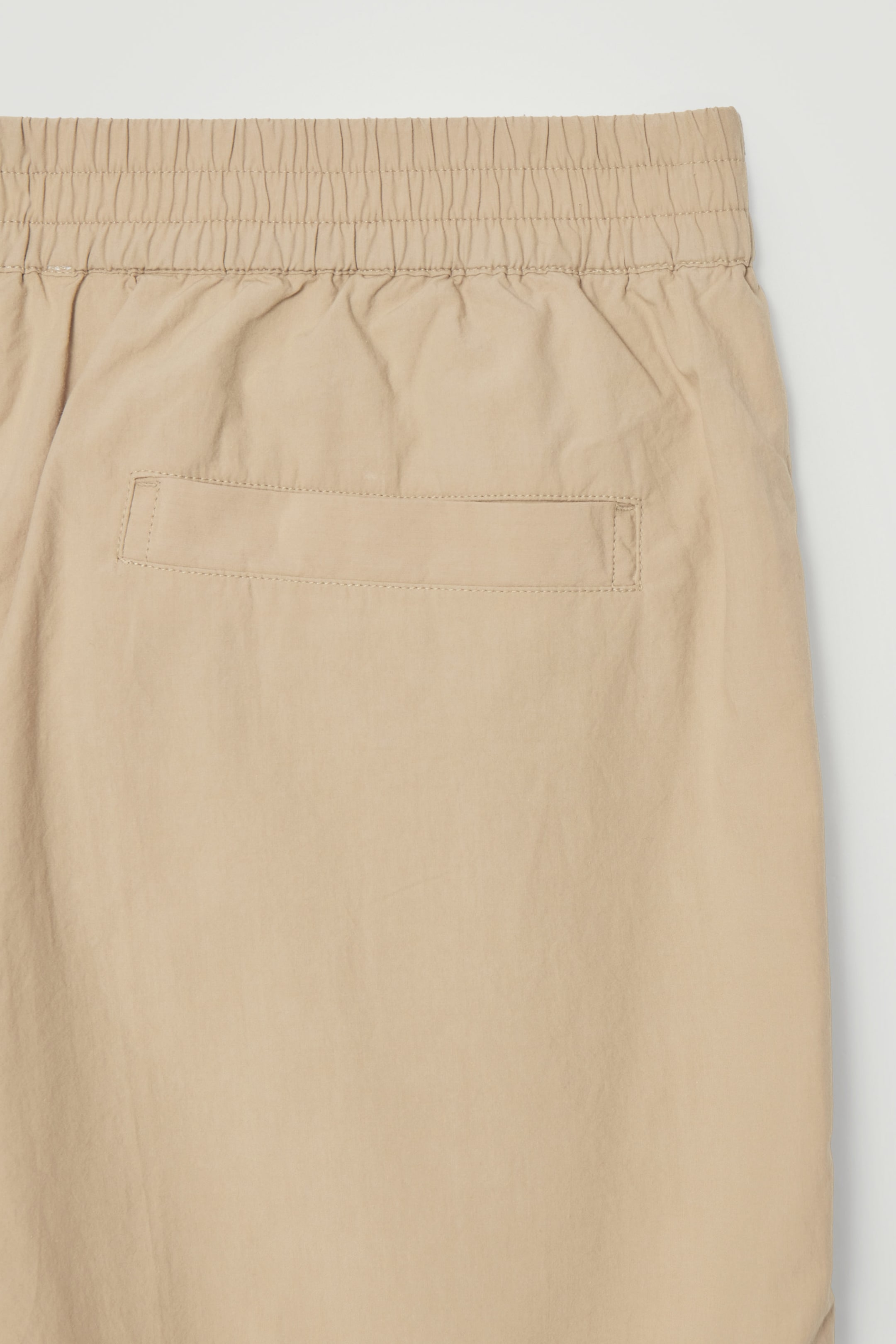 ELASTICATED COTTON SHORTS