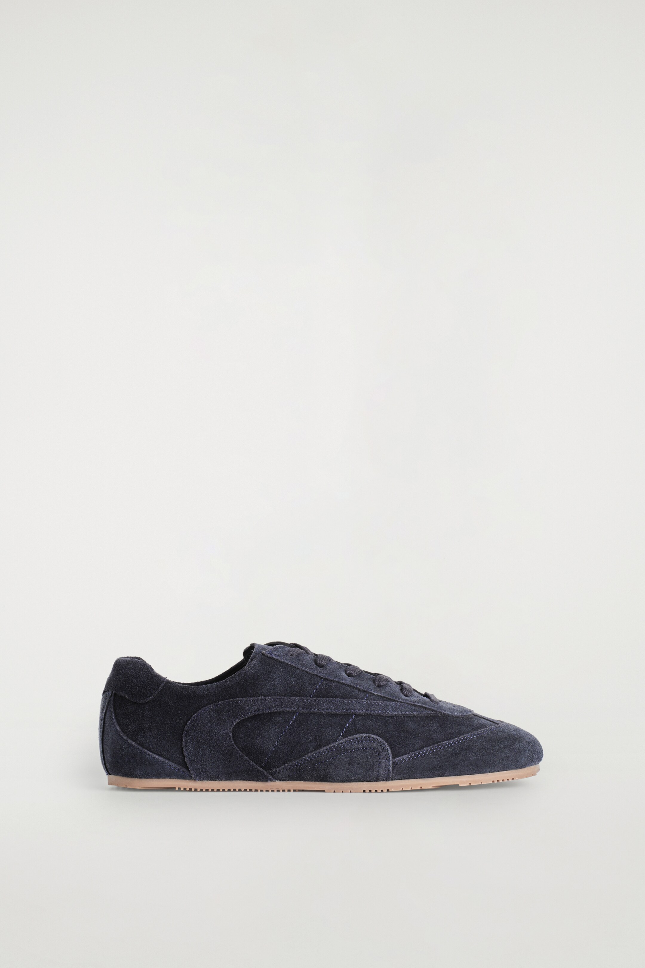 Visualizza immagine più grande: SNEAKERS MINIMAL IN PELLE SCAMOSCIATA - BLU ACCIAIO - UOMO | H&M IT 4