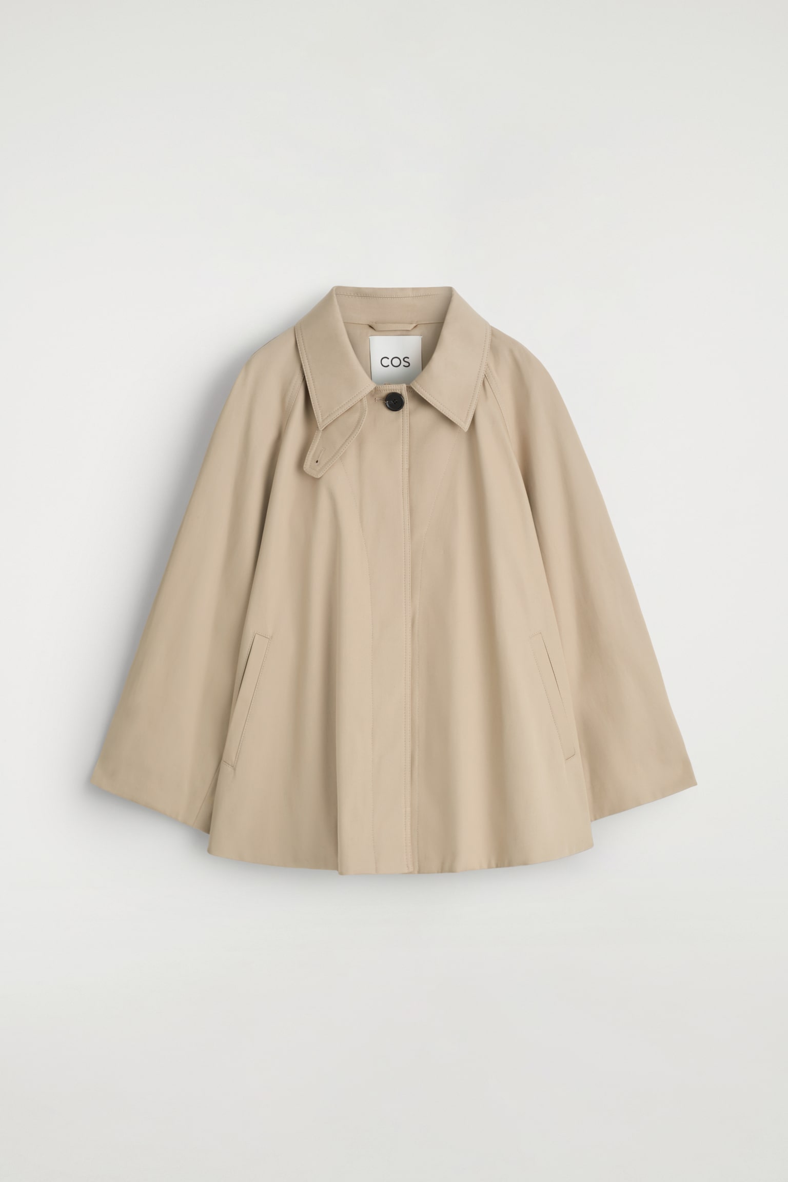 TRENCHCOAT IN A-LINIE - BEIGE - 2