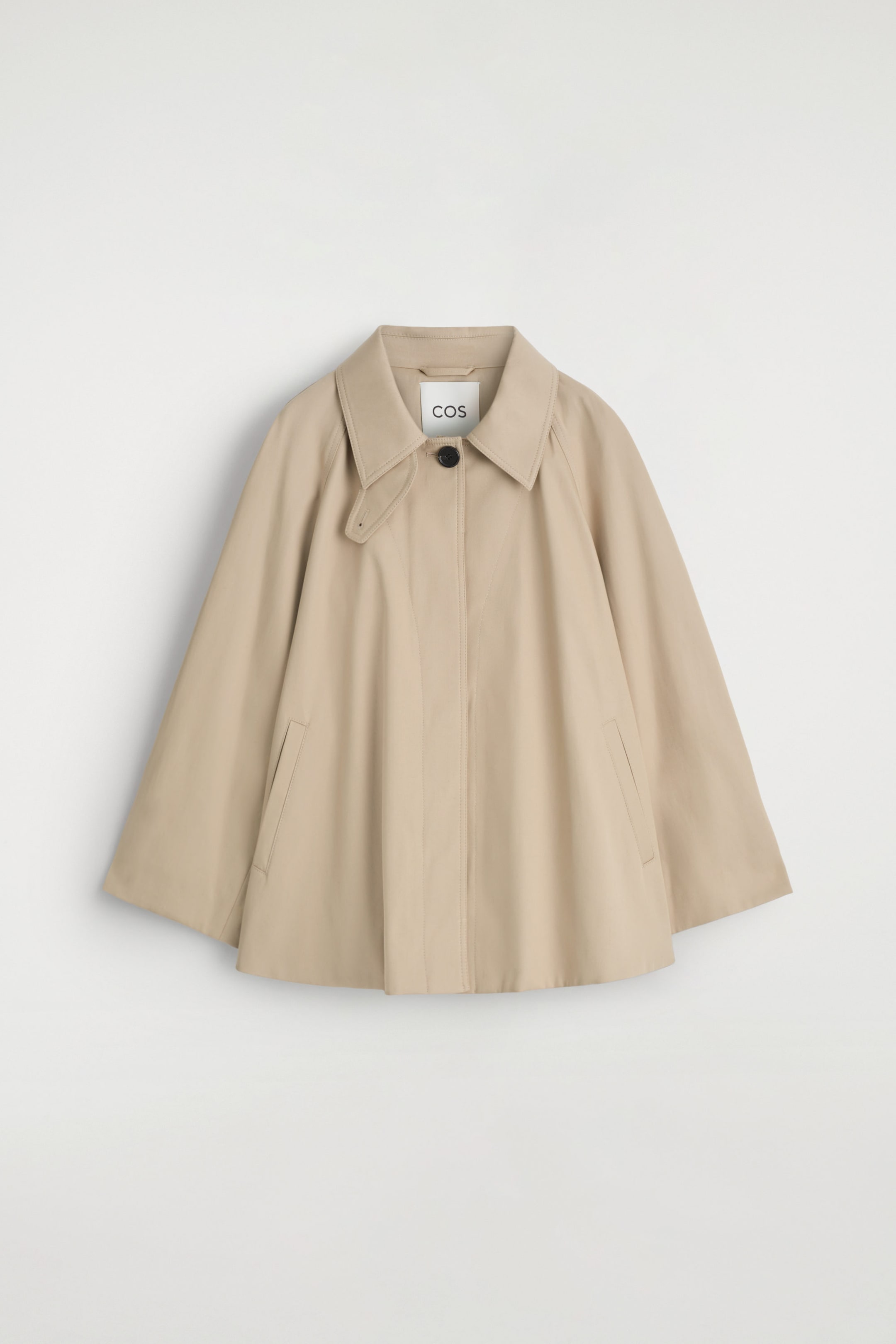 A-LINE TRENCH JACKET