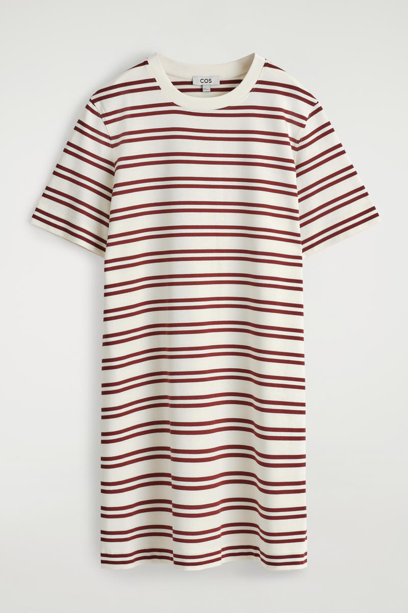 Cos Abito T-shirt Mini In Cotone