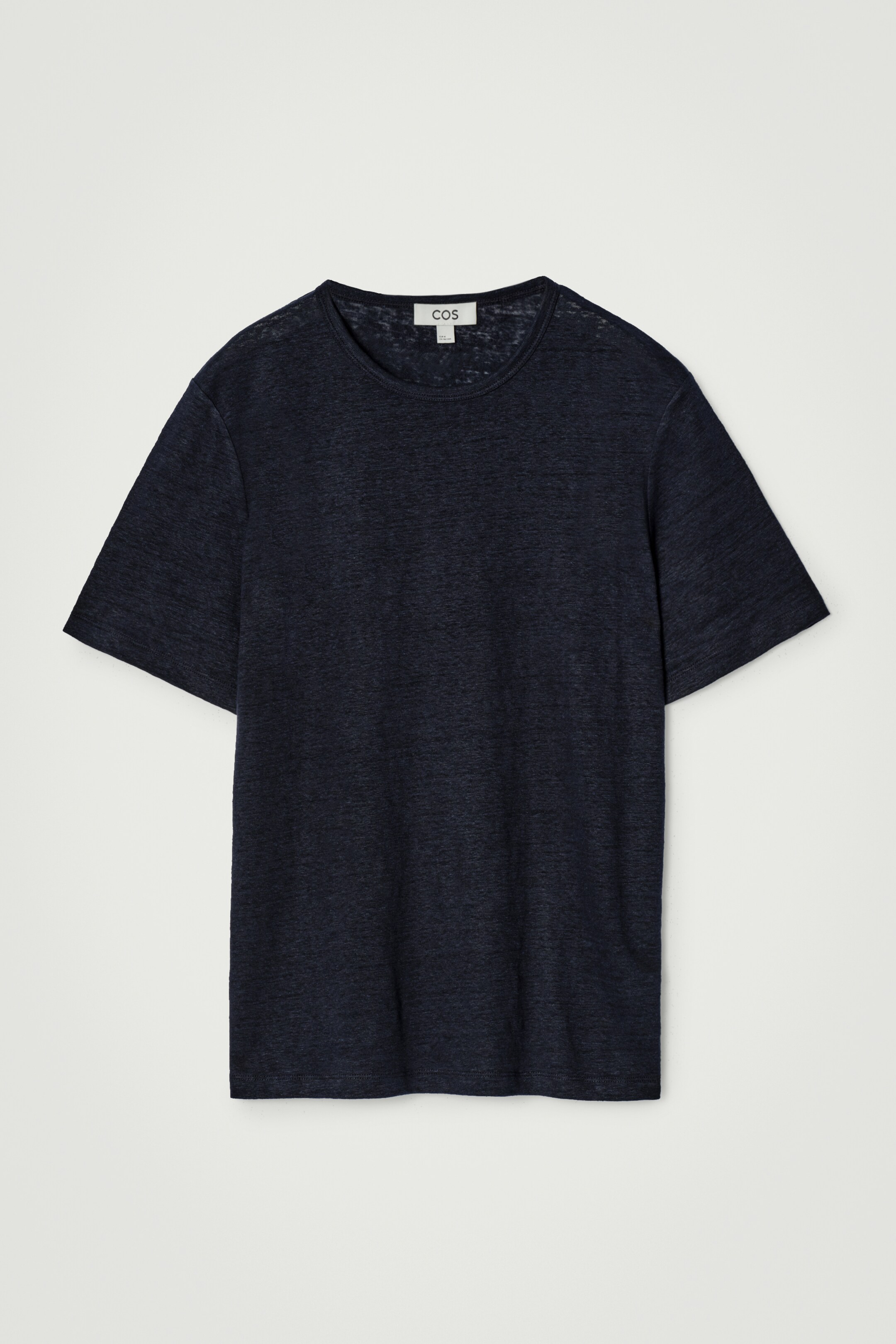 Agrandir l'image: T-SHIRT EN LIN - BLEU MARINE - HOMME | H&M CH 5