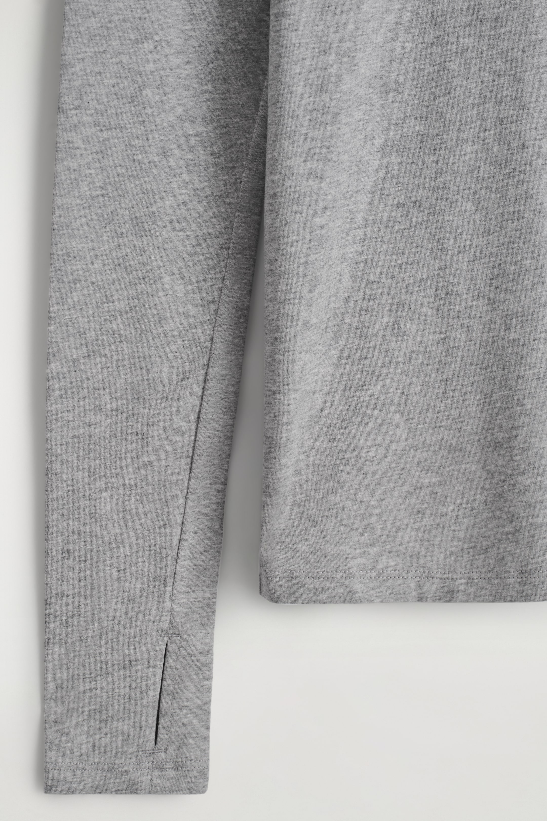 Visualizza immagine più grande: MAGLIA SLIM LEGGERA A MANICHE LUNGHE - GRIGIO MÉLANGE - DONNA | H&M IT 6