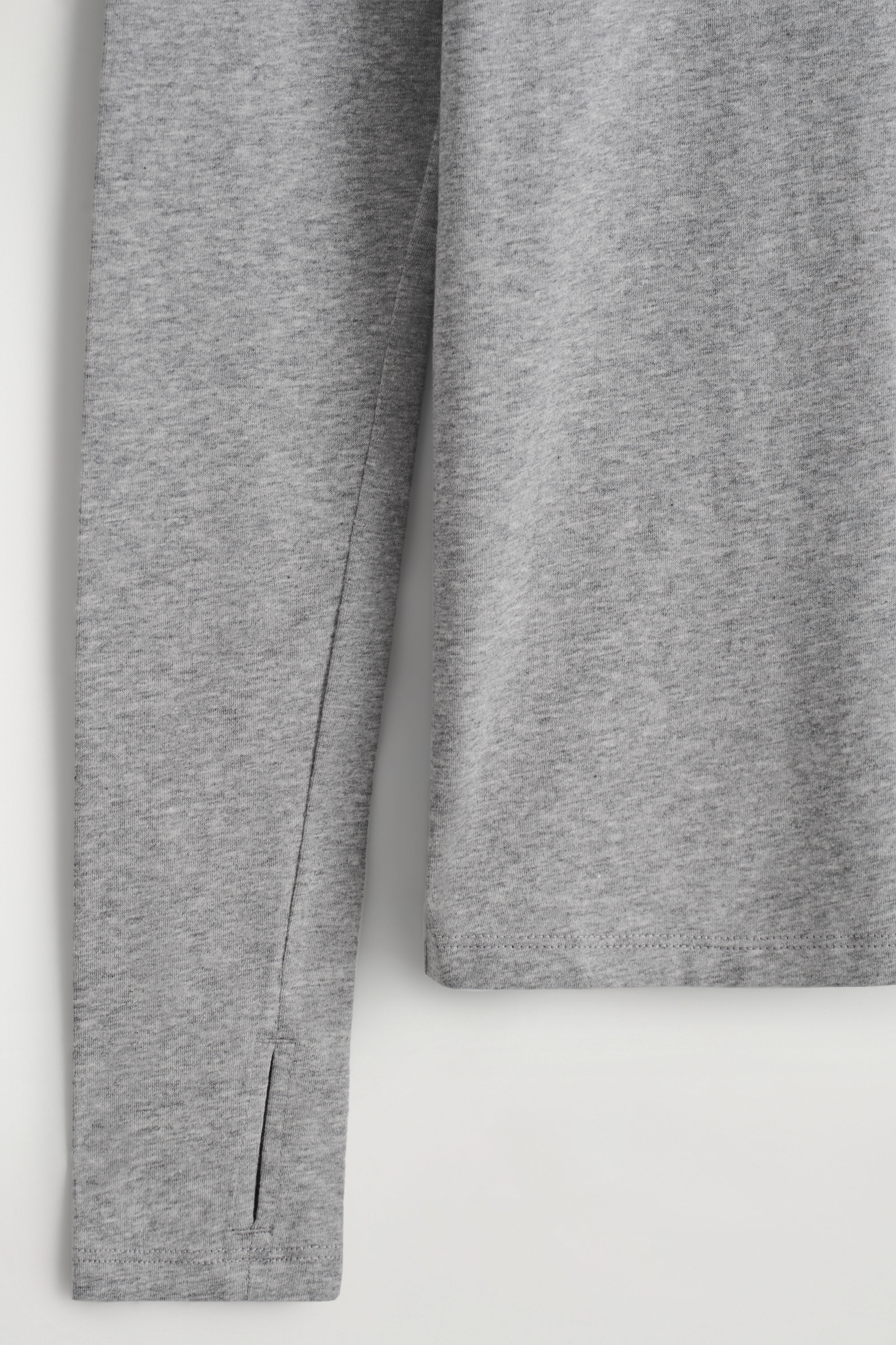 ◆GLOWNY◆ G CLASSIC LONG SLEEVE GRAY 23T0014GR Comme Des Garçons Shirt logo-print long-sleeve T-shirt