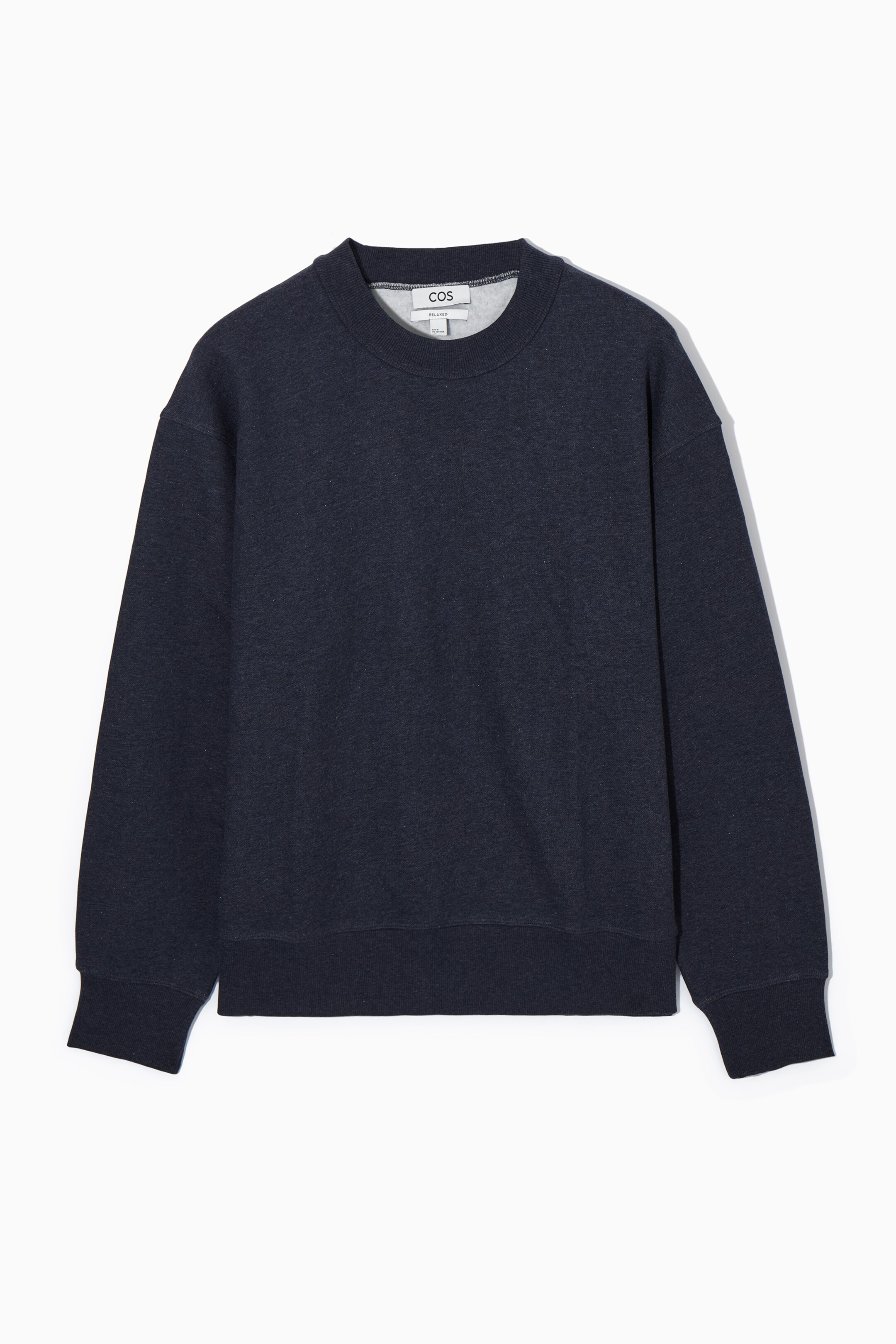 Se større billede: MOCK-NECK SWEATSHIRT - NAVY - HERRE | H&M DK 1