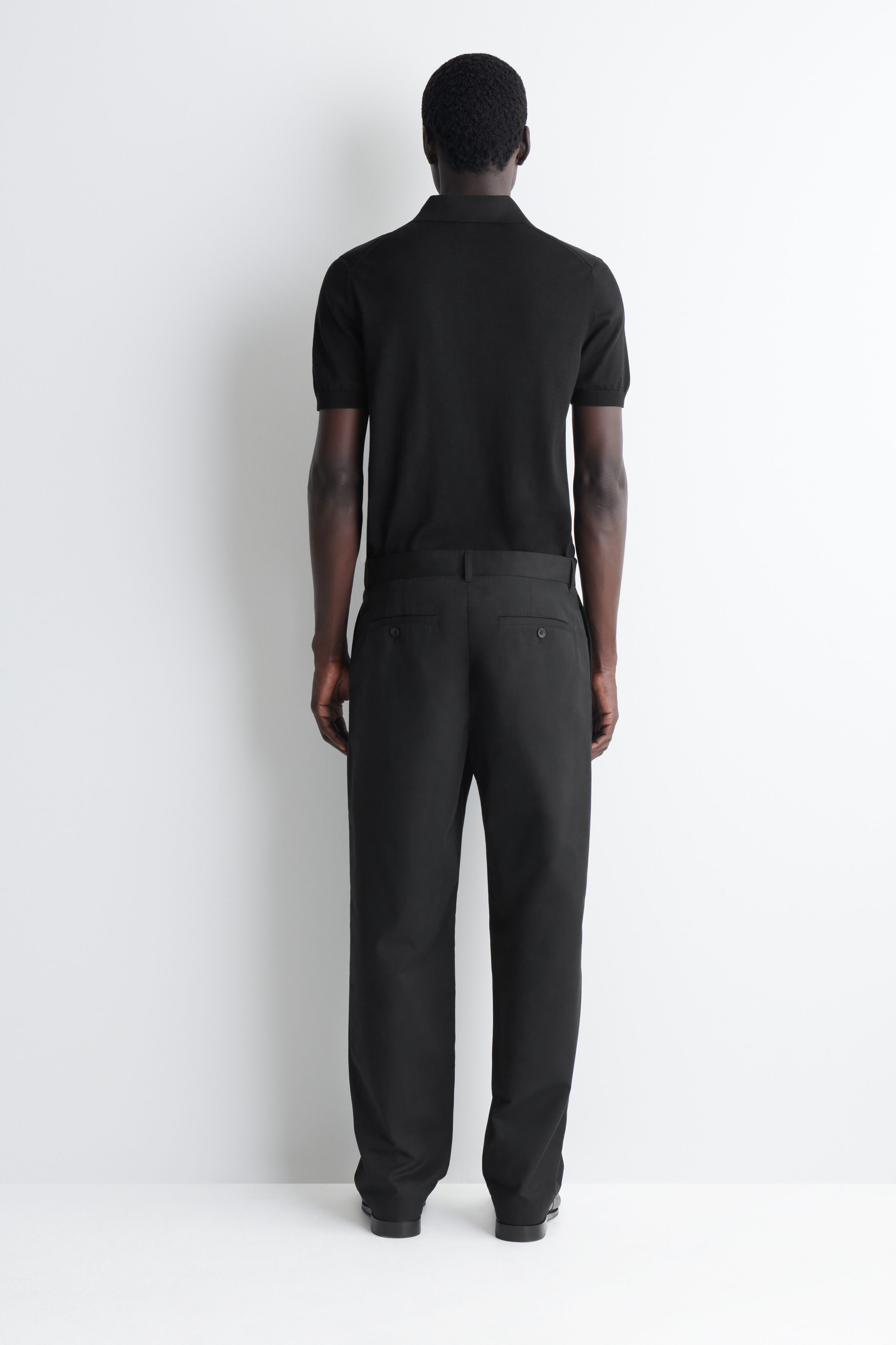 COTTON REGULAR-FIT STRAIGHT-LEG CHINOS - thumbnail 5