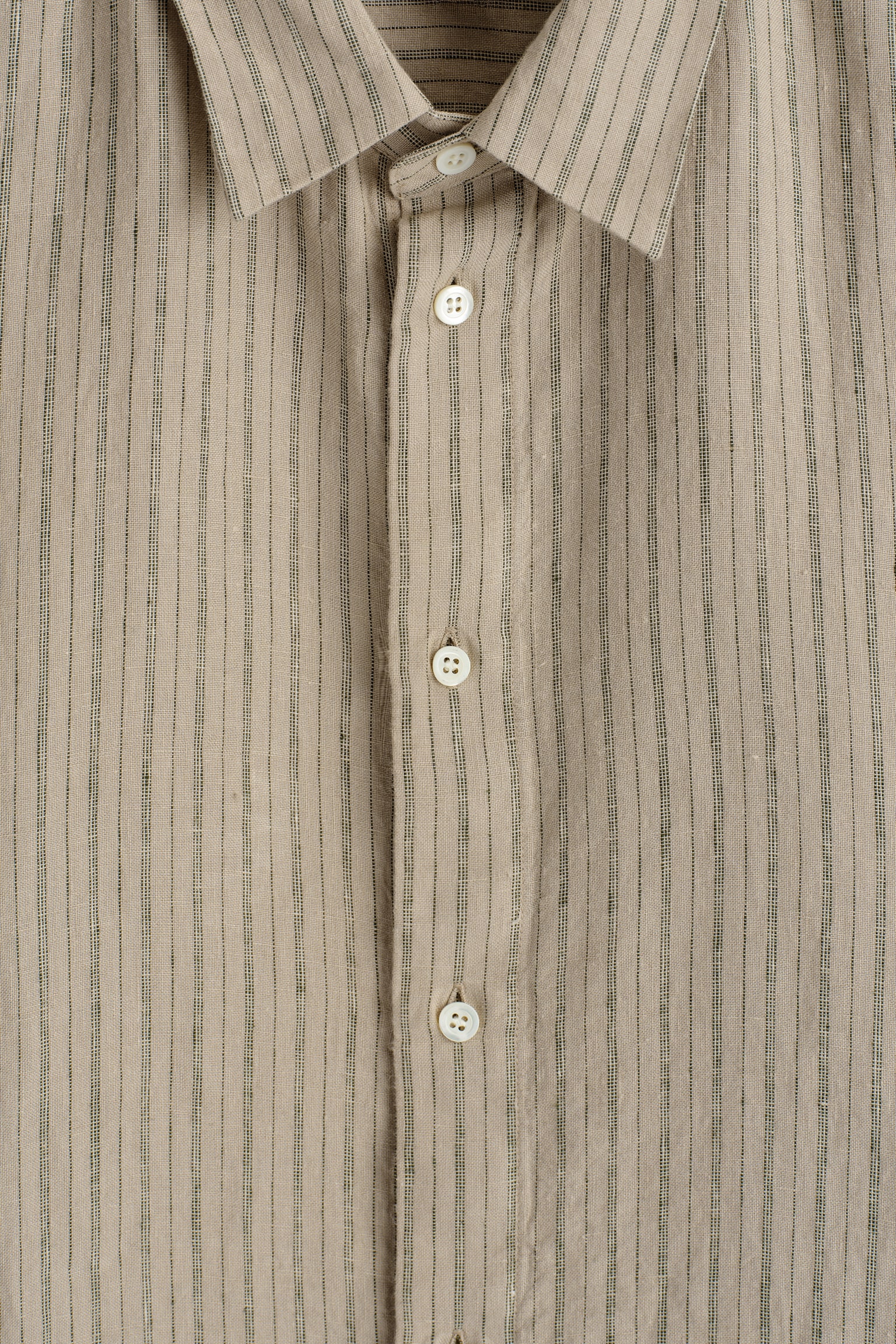 РИЗА ОТ ЛЕН С ШИРОКА КРОЙКА - БЕЖОВО / РАЙЕ/КАКИ/БЯЛ / ЖЪЛТ / РАЙЕ/ТЪМНОСИН/БЯЛО - 5