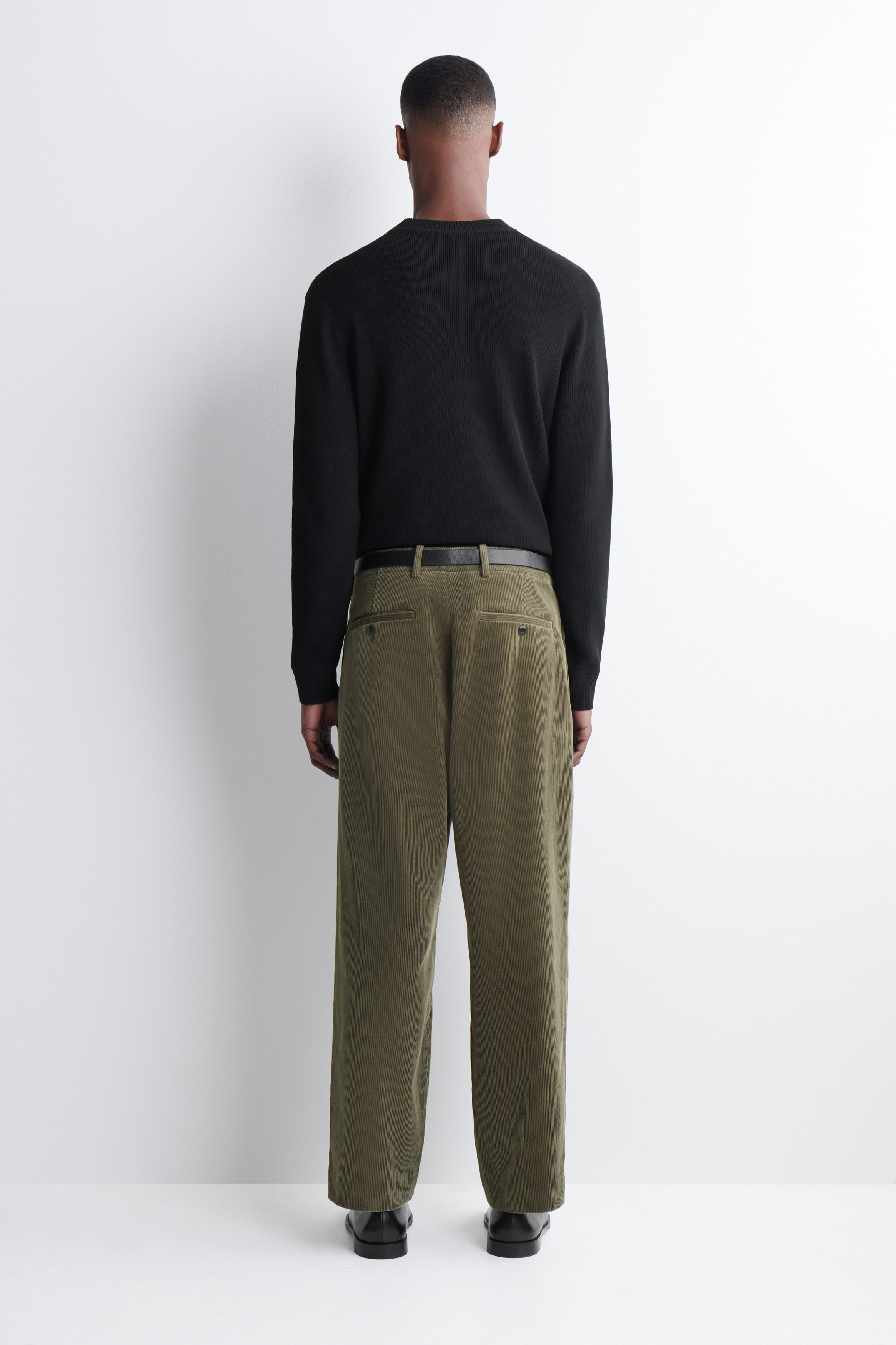 Jeans Donna Mint Velvet, Velluto Blu Indaco, Gamba Larga, Vita Con Laccio. Taglia 12, Nuovi Con Etichetta.